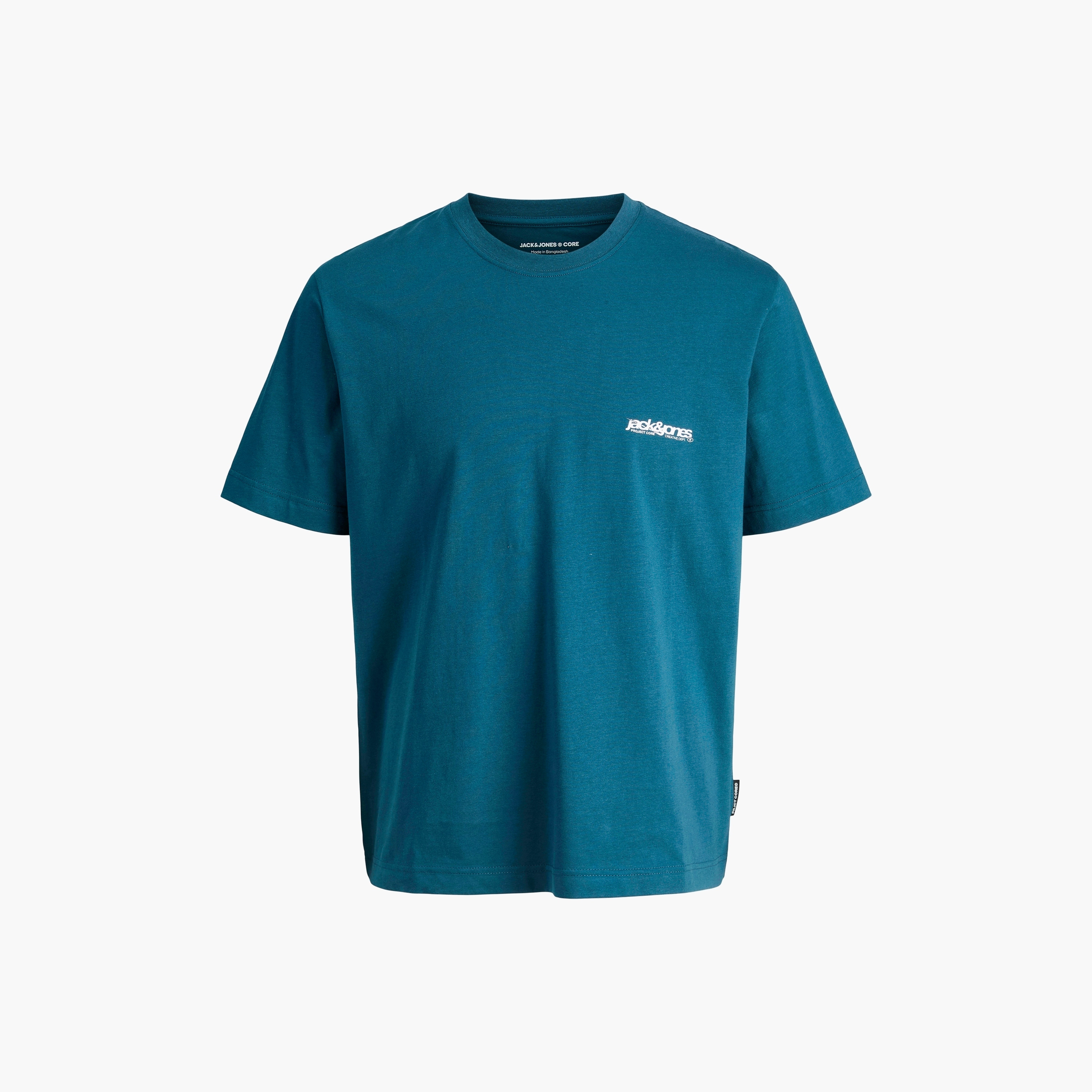 تيشيرت رجالي مطبوع برسومات بياقة دائرية وأكمام قصيرة من جاك ان جونز-men-clothing-tshirtsandpolos-tshirts-image-14