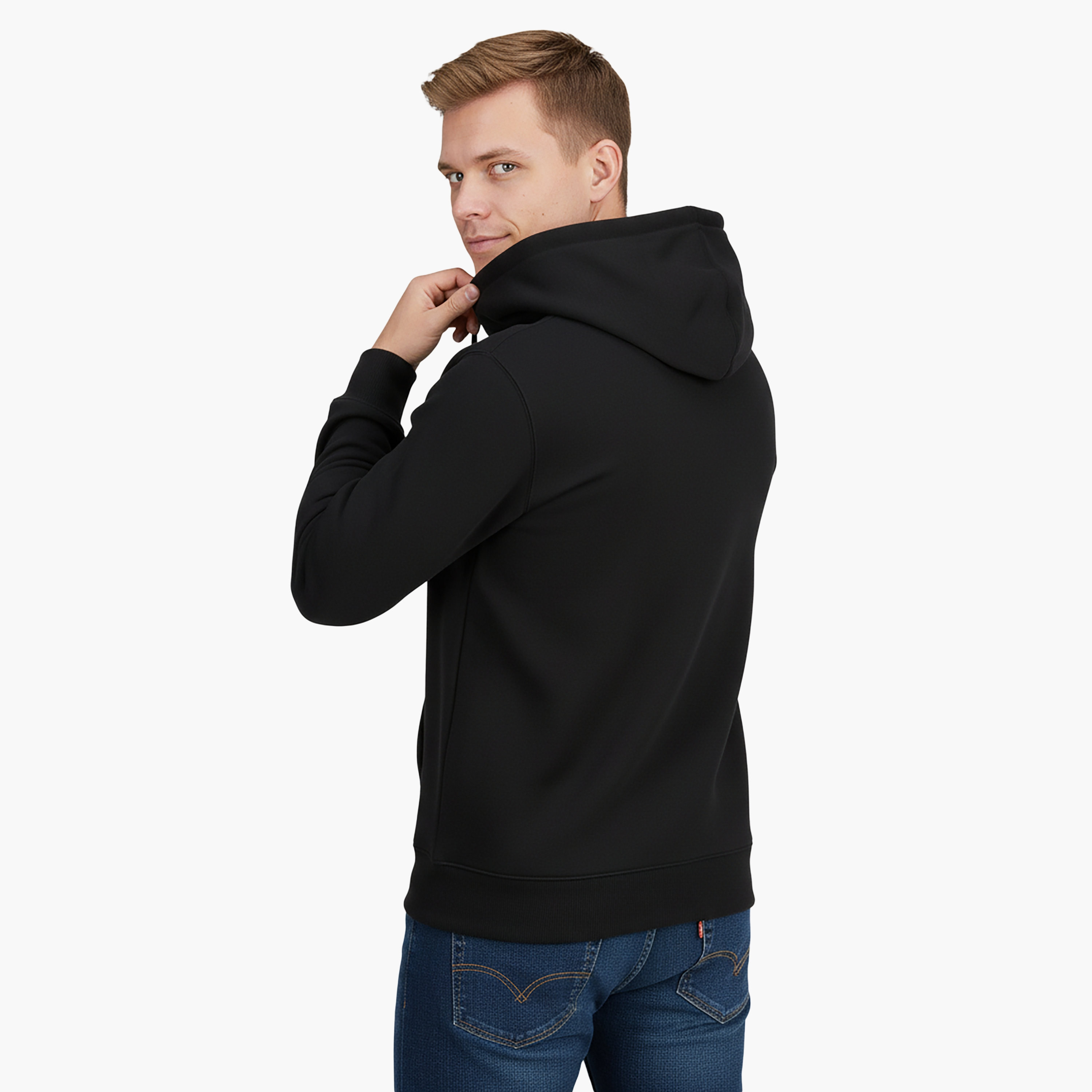 هودي رجالي مطبوع برسومات بأكمام طويلة من جاك آند جونز-men-winterwear-hoodiesandsweatshirts-image-4