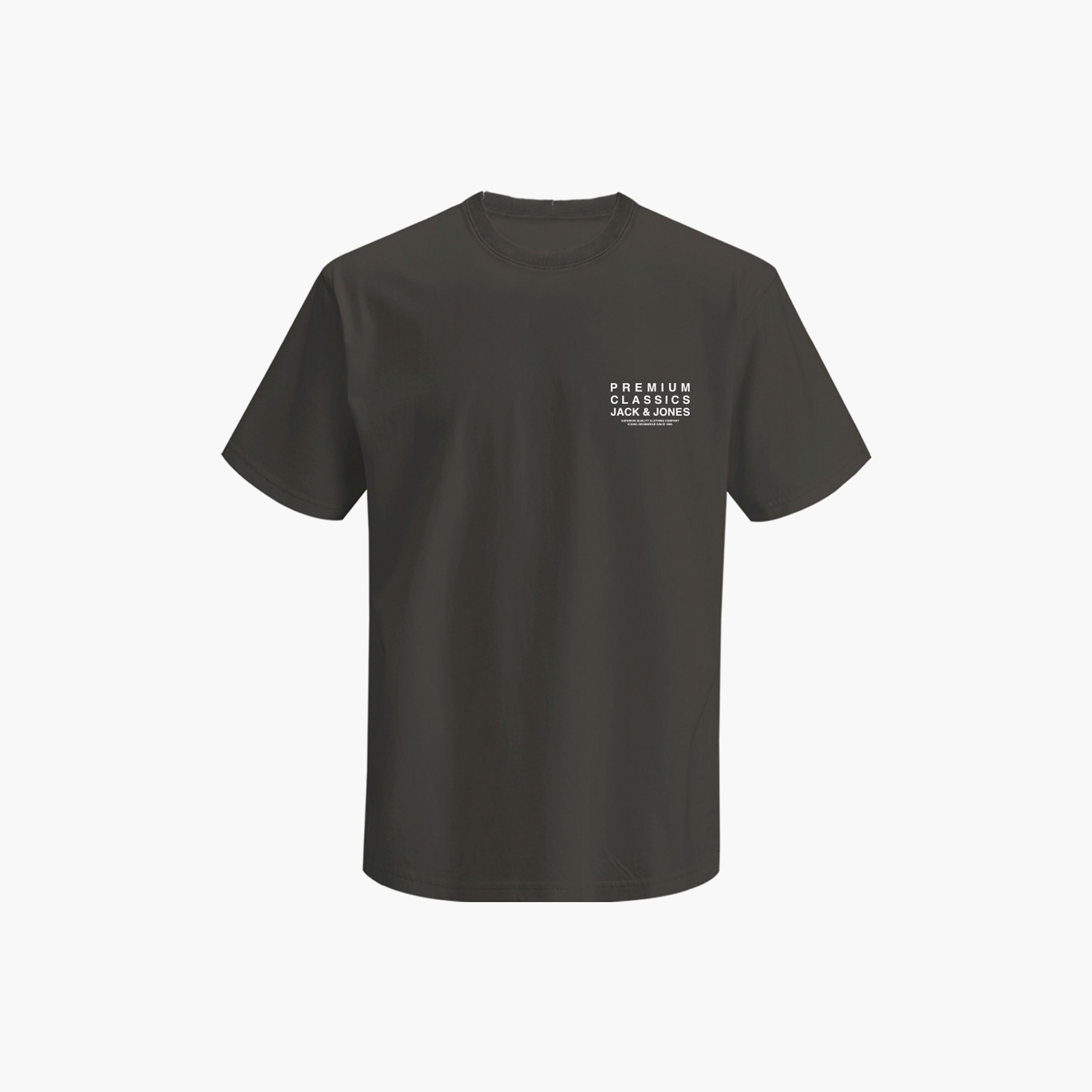 تيشيرت رجالي سادة بياقة دائرية وأكمام قصيرة من جاك ان جونز-men-clothing-tshirtsandpolos-tshirts-image-12