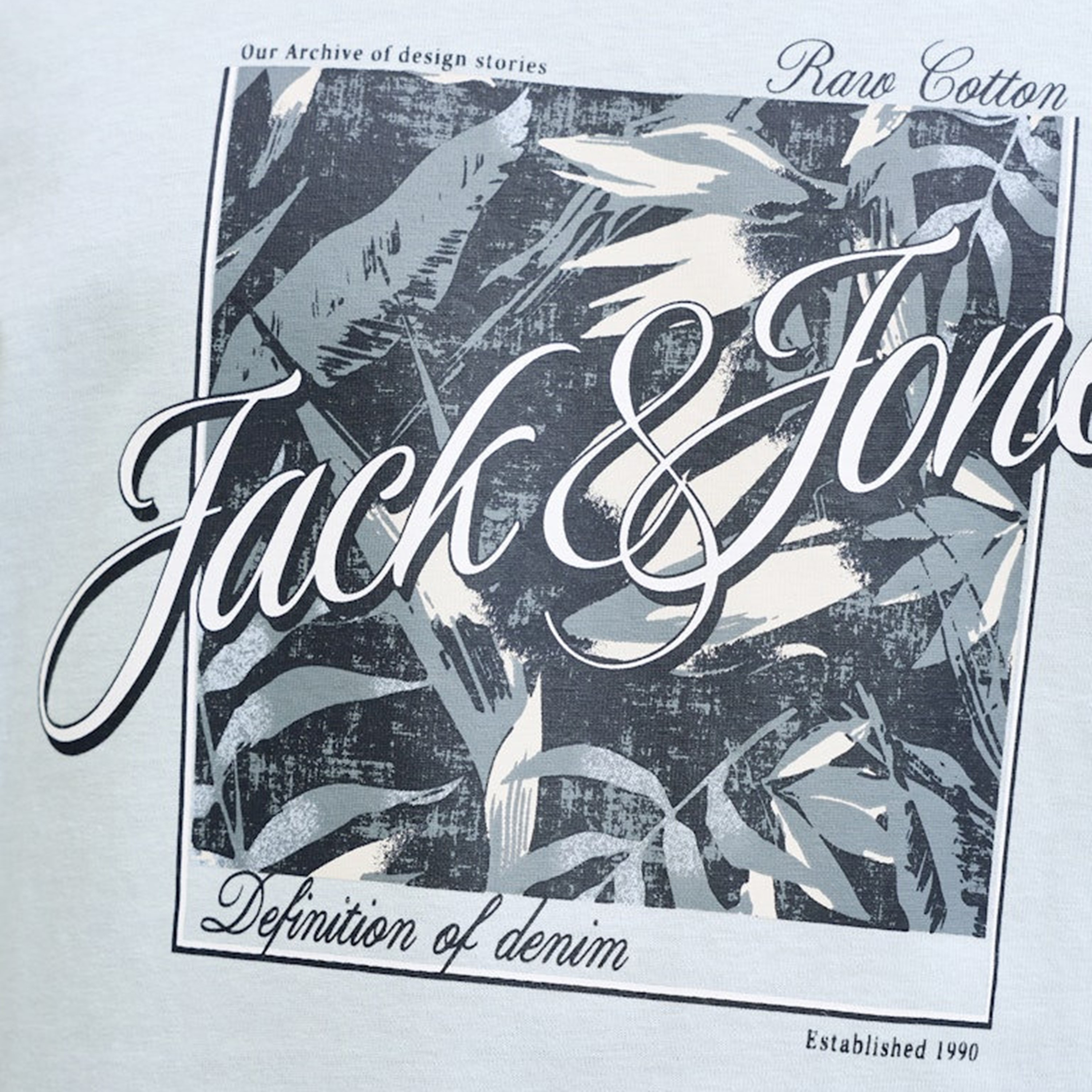 Jack & Jones Graphic Crew Neck Short Sleeves Men's T-Shirt-men-clothing-tshirtsandpolos-tshirts-image-6