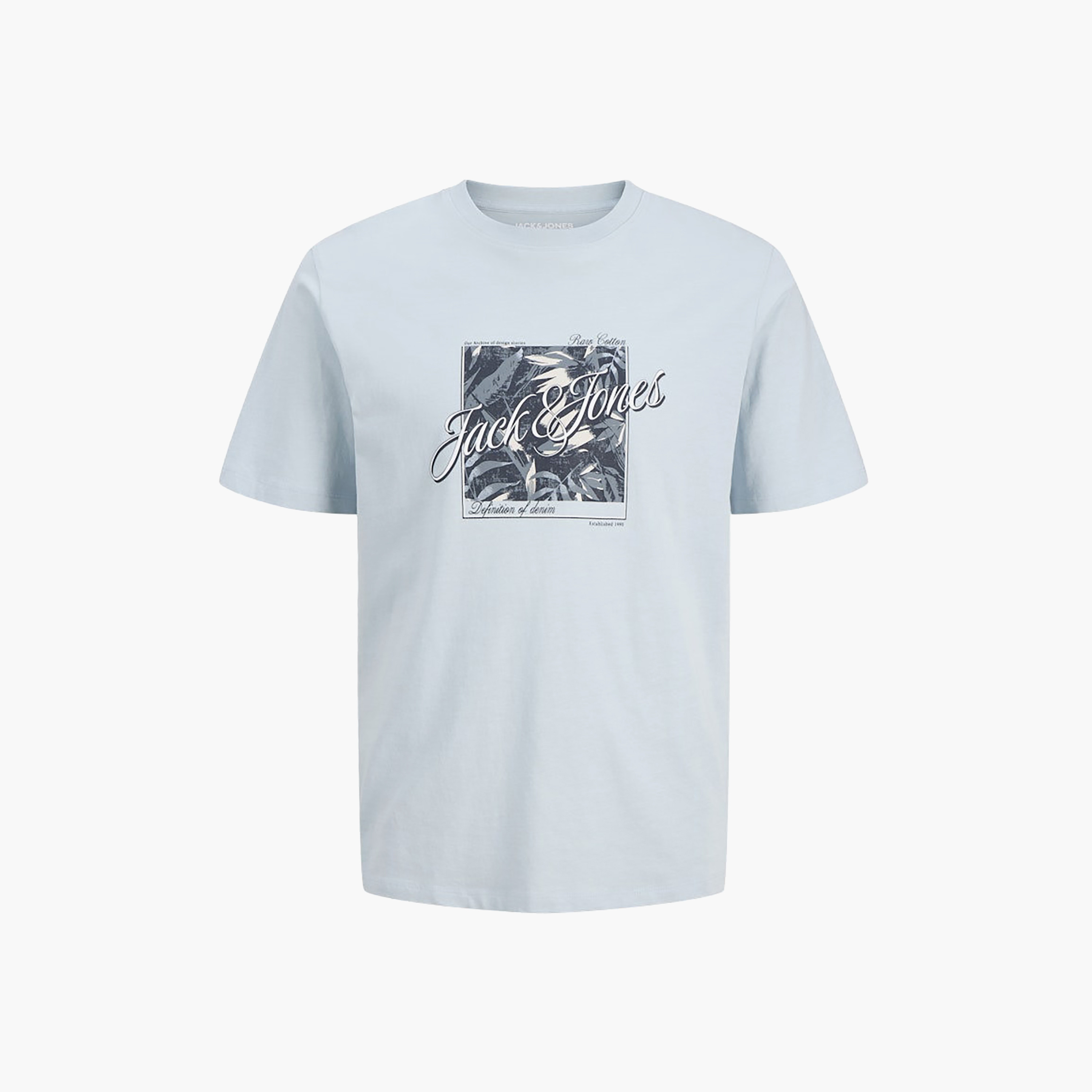 Jack & Jones Graphic Crew Neck Short Sleeves Men's T-Shirt-men-clothing-tshirtsandpolos-tshirts-image-7