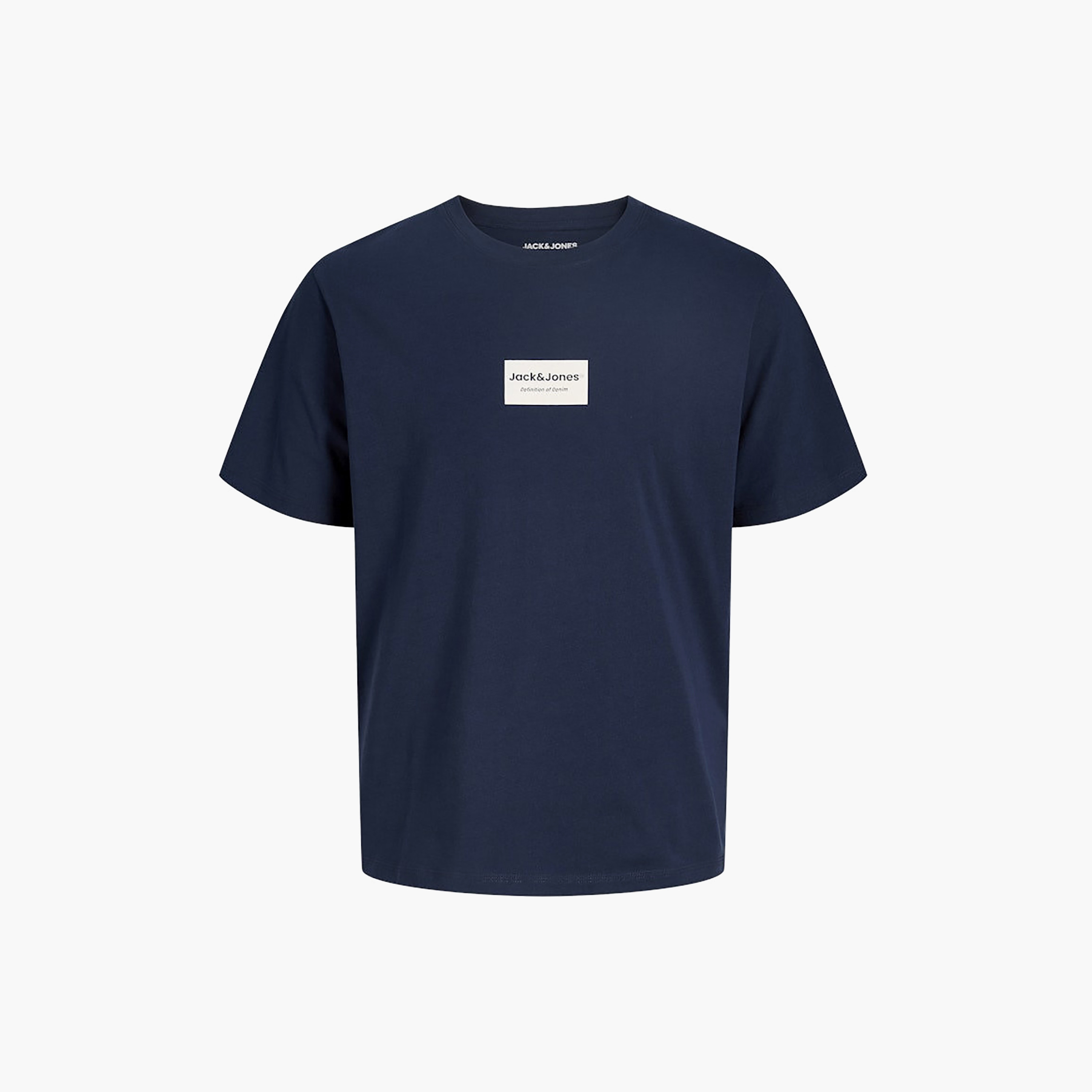 تيشيرت رجالي سادة بياقة دائرية وأكمام قصيرة من جاك ان جونز-men-clothing-tshirtsandpolos-tshirts-image-15