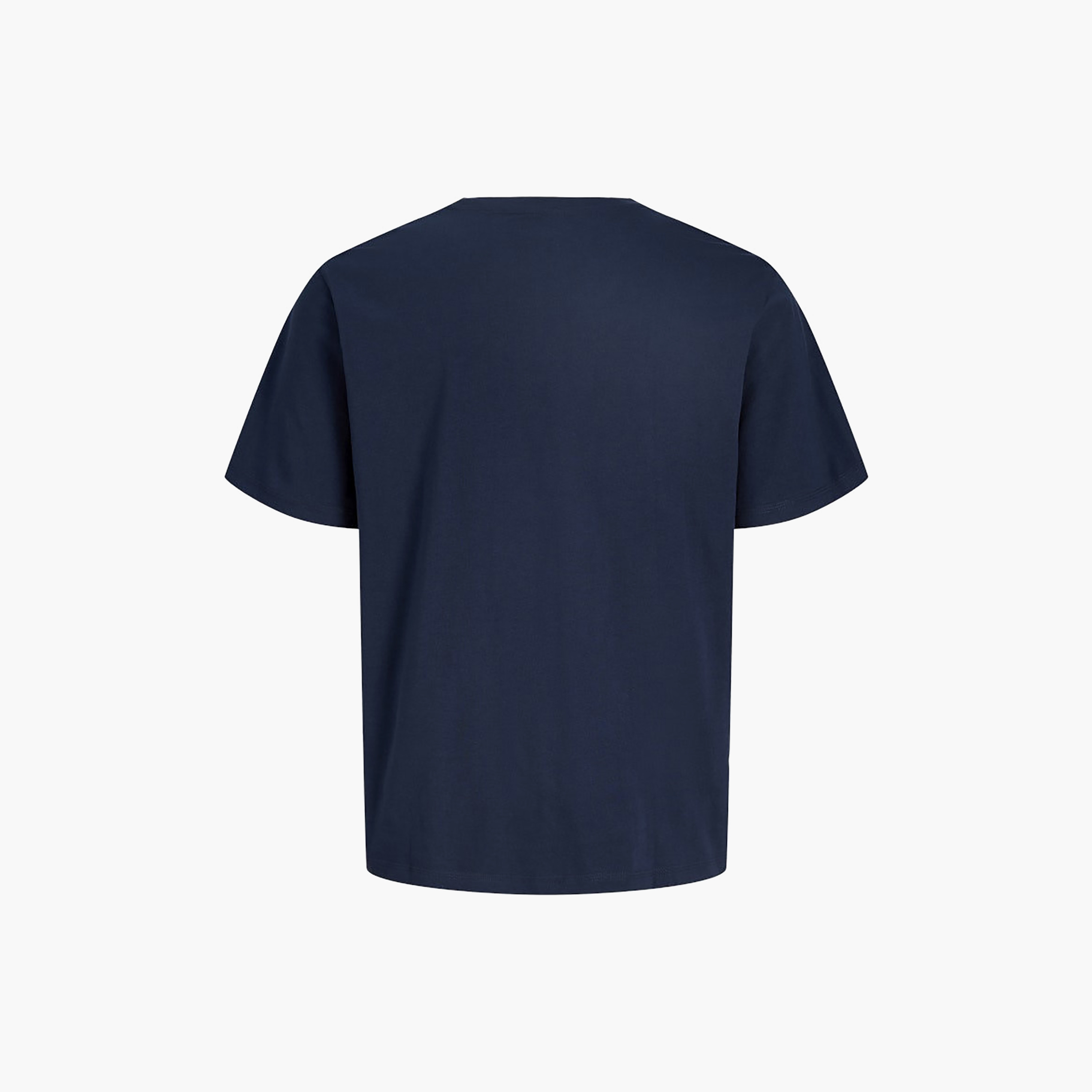 تيشيرت رجالي سادة بياقة دائرية وأكمام قصيرة من جاك ان جونز-men-clothing-tshirtsandpolos-tshirts-image-16