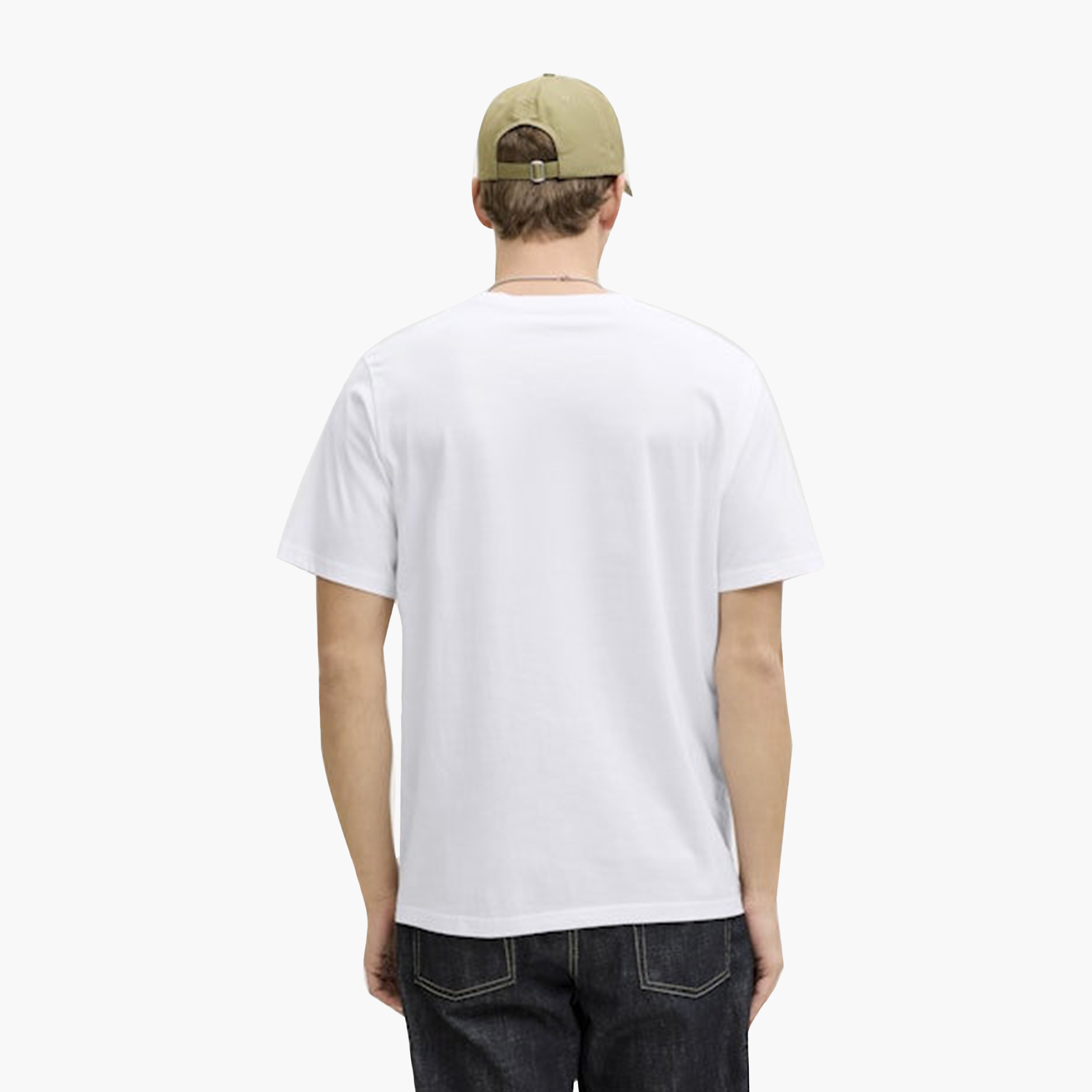 تيشيرت رجالي سادة بياقة دائرية وأكمام قصيرة من جاك ان جونز-men-clothing-tshirtsandpolos-tshirts-image-4