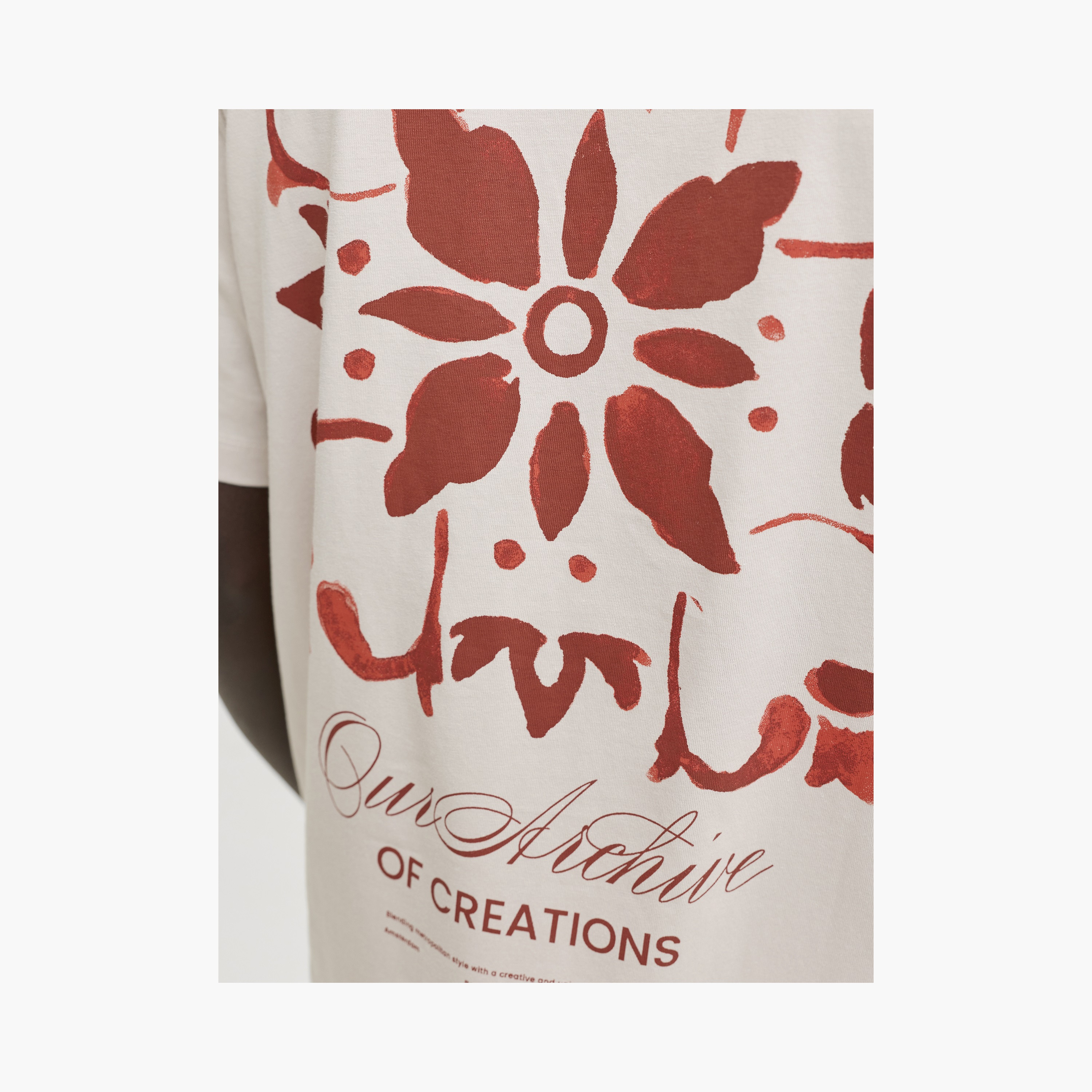 Jack & Jones Graphic Print Crew Neck Short Sleeves Men's T-Shirt-men-clothing-tshirtsandpolos-tshirts-image-5