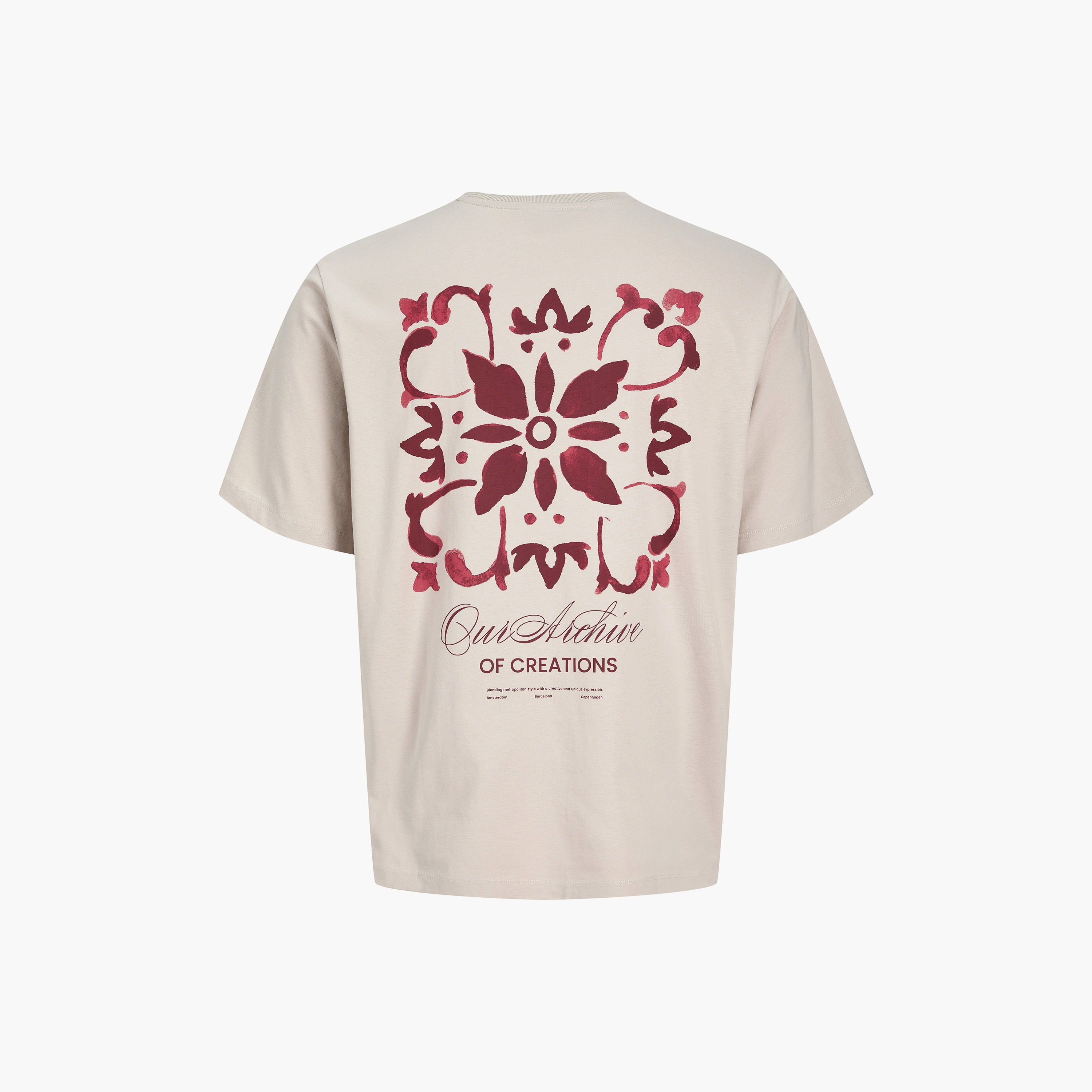 Jack & Jones Graphic Print Crew Neck Short Sleeves Men's T-Shirt-men-clothing-tshirtsandpolos-tshirts-image-8