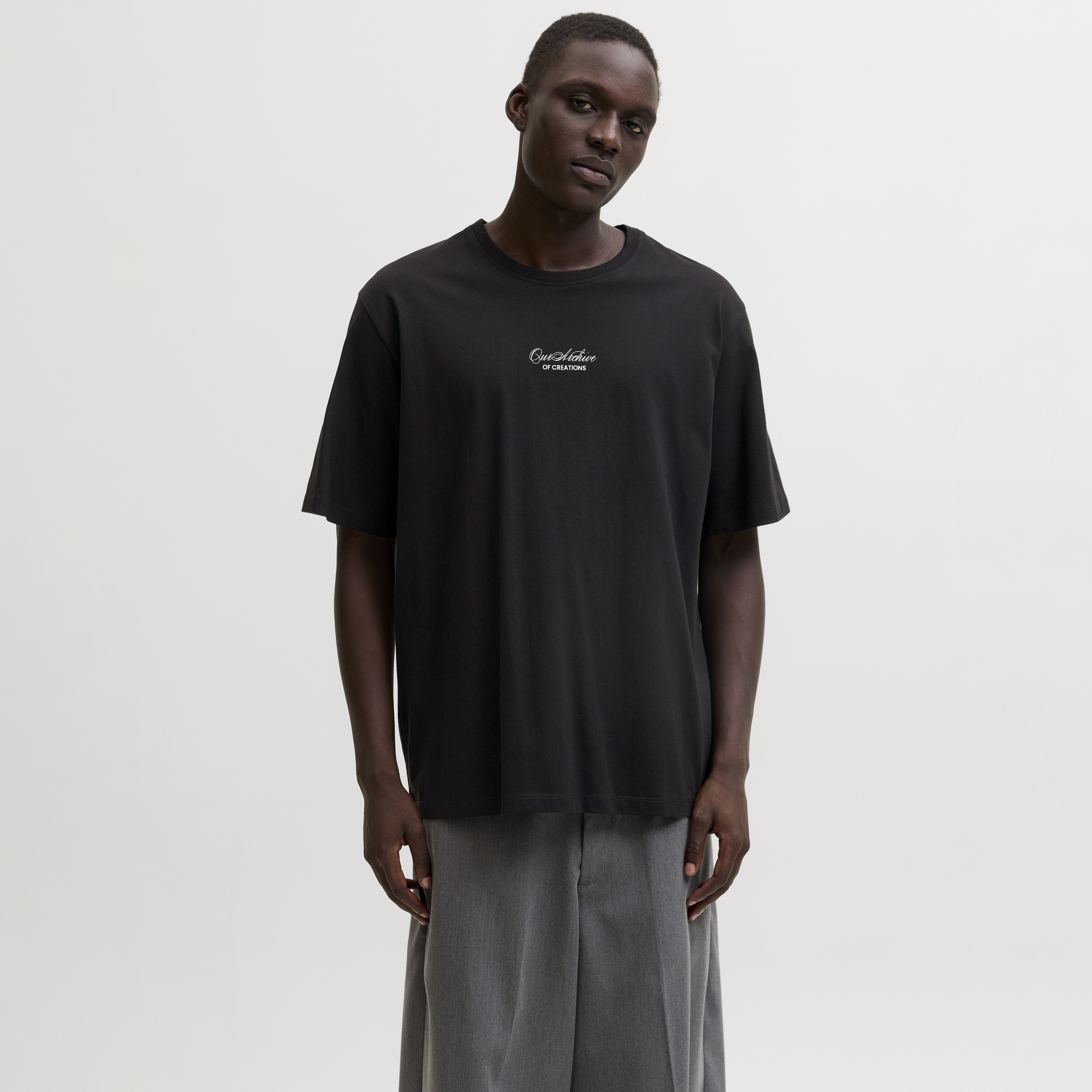 Jack & Jones Graphic Print Crew Neck Short Sleeves Men's T-Shirt-men-clothing-tshirtsandpolos-tshirts-image-1