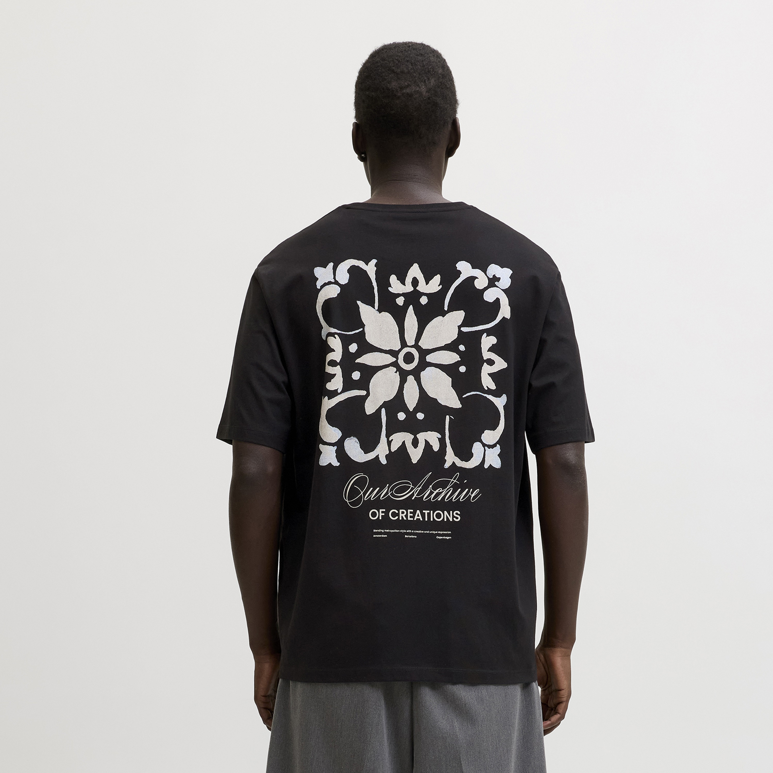 Jack & Jones Graphic Print Crew Neck Short Sleeves Men's T-Shirt-men-clothing-tshirtsandpolos-tshirts-image-4