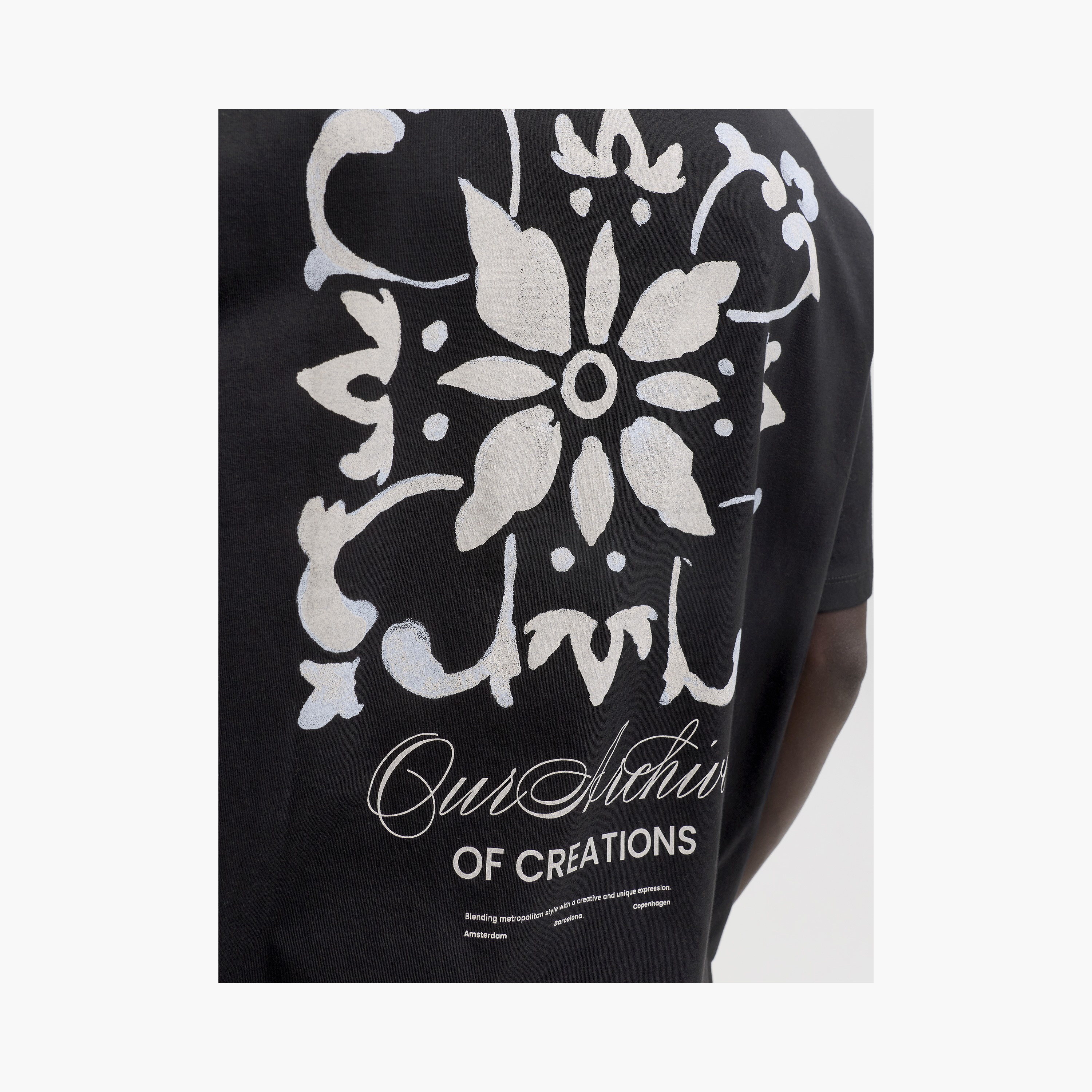 Jack & Jones Graphic Print Crew Neck Short Sleeves Men's T-Shirt-men-clothing-tshirtsandpolos-tshirts-image-6