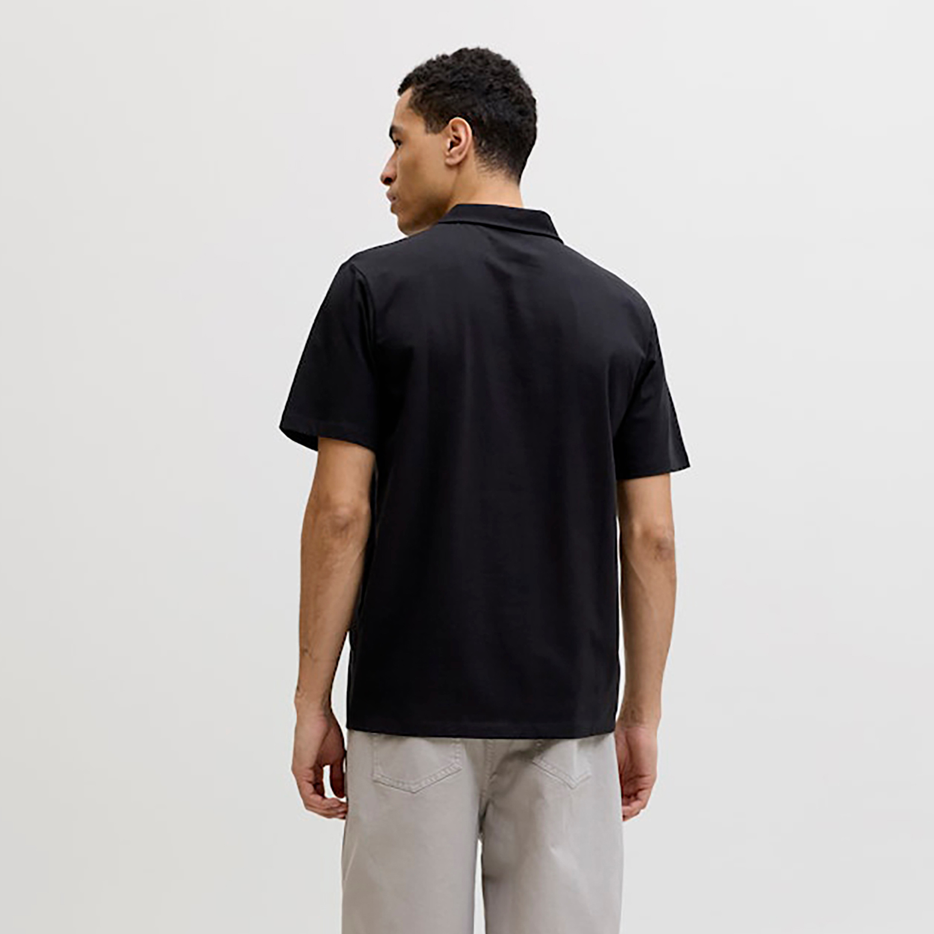 Jack & Jones Plain Collared Short Sleeves Men's Polo T-Shirt-men-clothing-tshirtsandpolos-polos-image-4