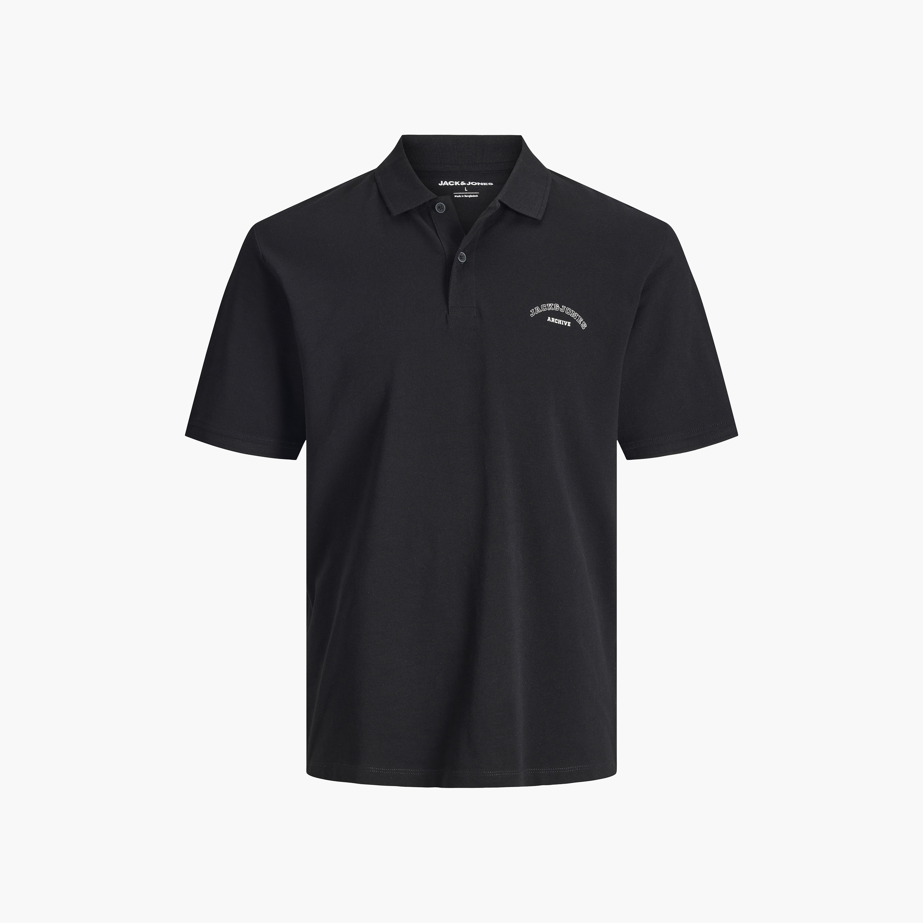 Jack & Jones Plain Collared Short Sleeves Men's Polo T-Shirt-men-clothing-tshirtsandpolos-polos-image-5
