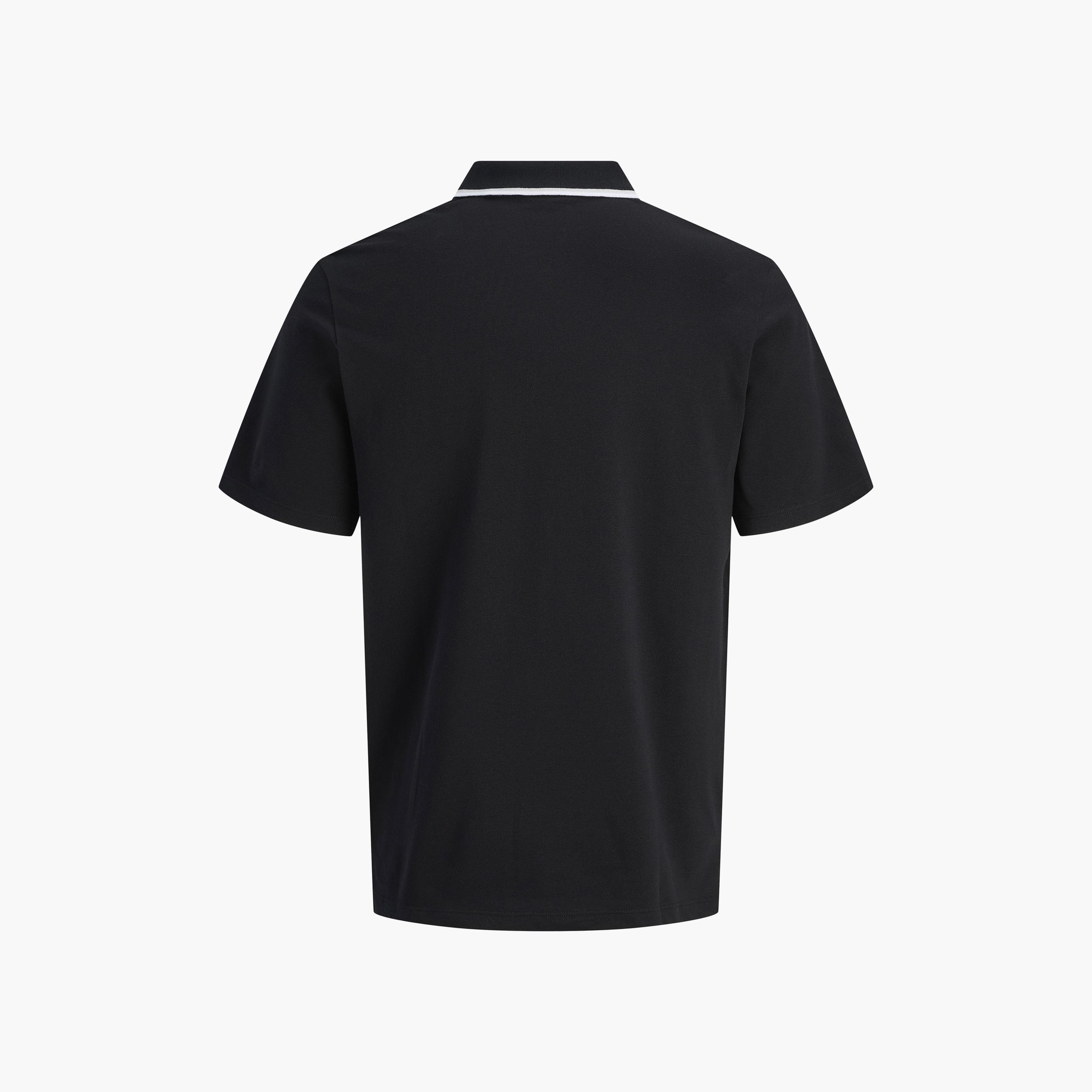 Jack & Jones Plain Collared Short Sleeves Men's Polo T-Shirt-men-clothing-tshirtsandpolos-polos-image-8