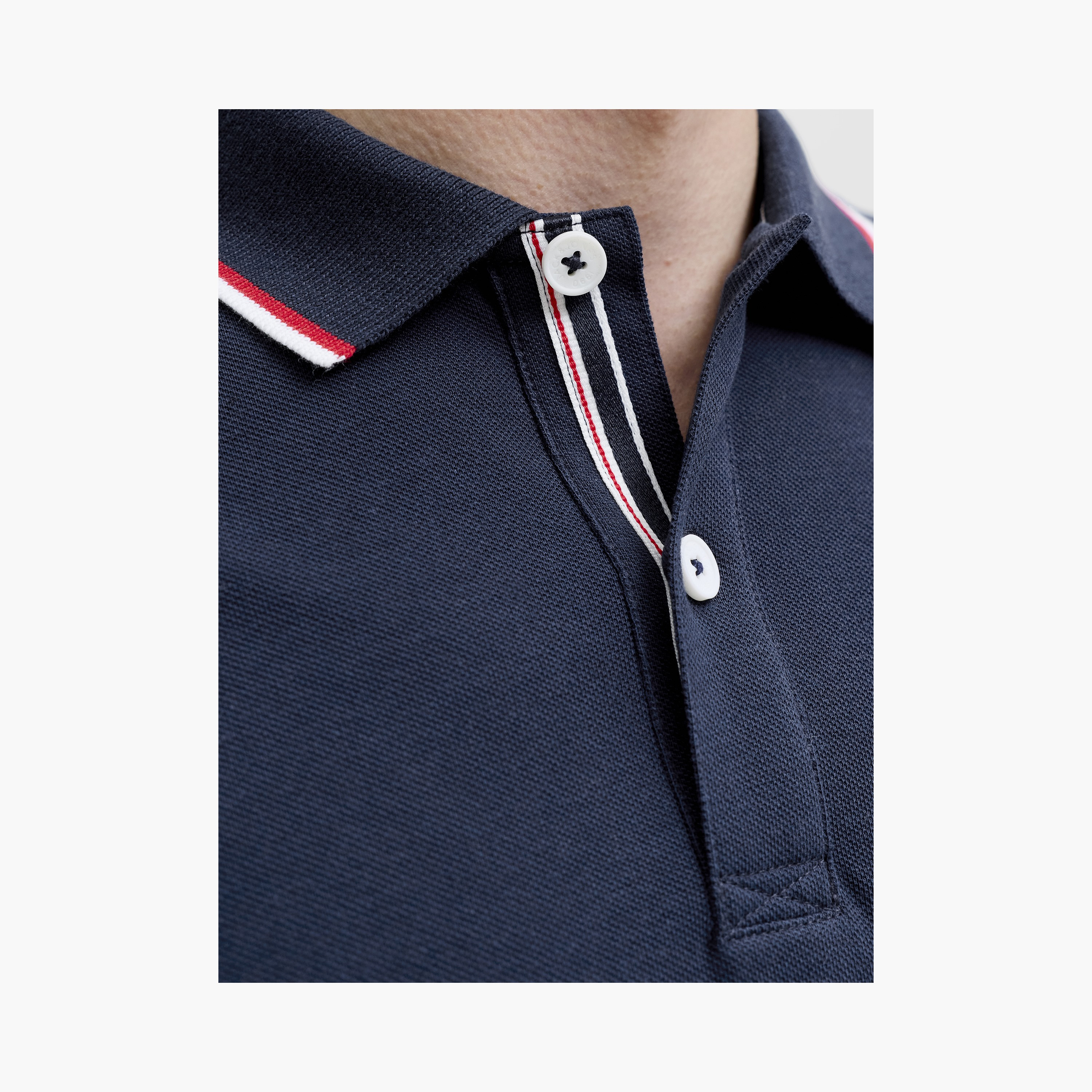 Jack & Jones Plain Collared Short Sleeves Men's Polo T-Shirt-men-clothing-tshirtsandpolos-polos-image-5