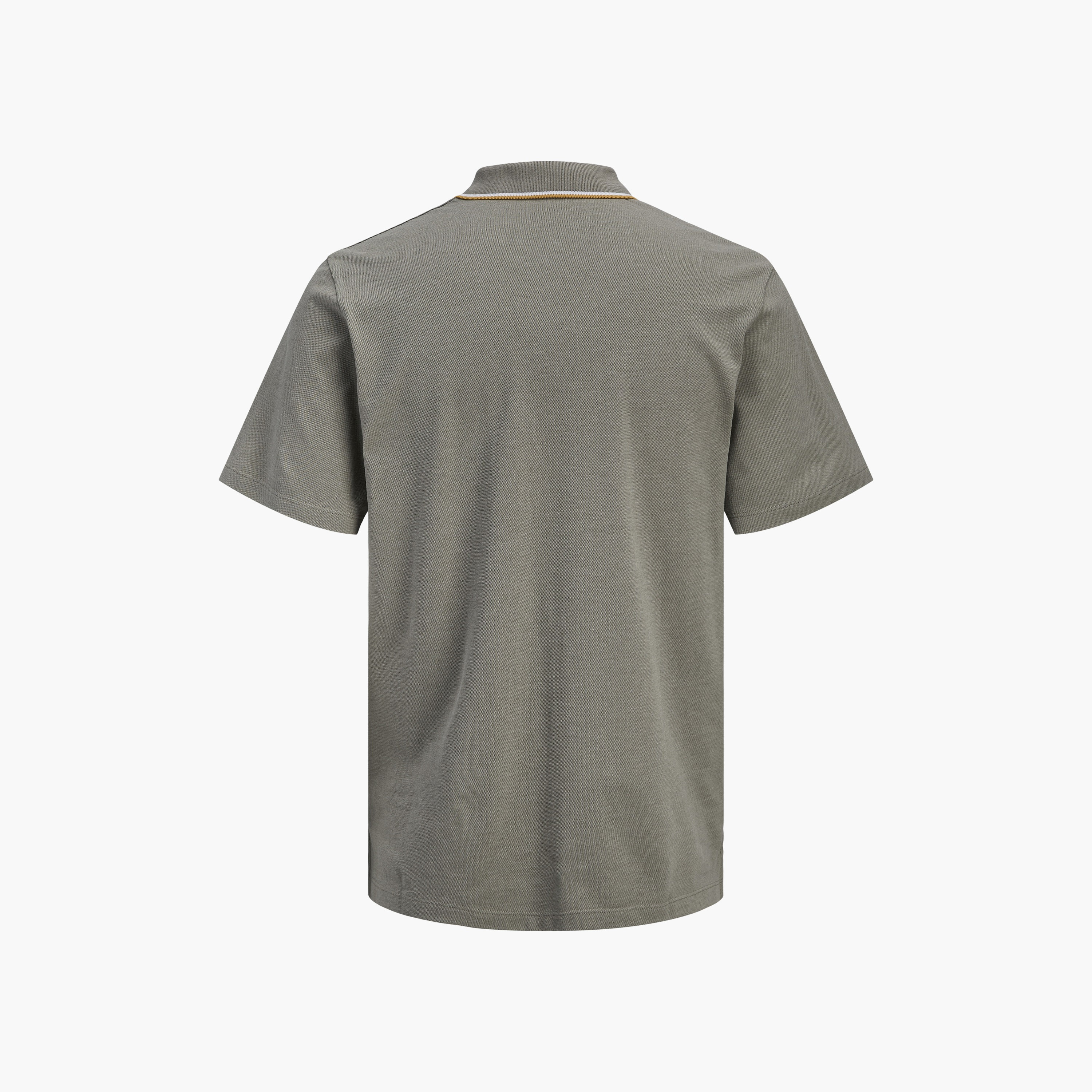 تي شيرت بولو رجالي سادة بياقة وأكمام قصيرة من جاك اند جونز-men-clothing-tshirtsandpolos-polos-image-8