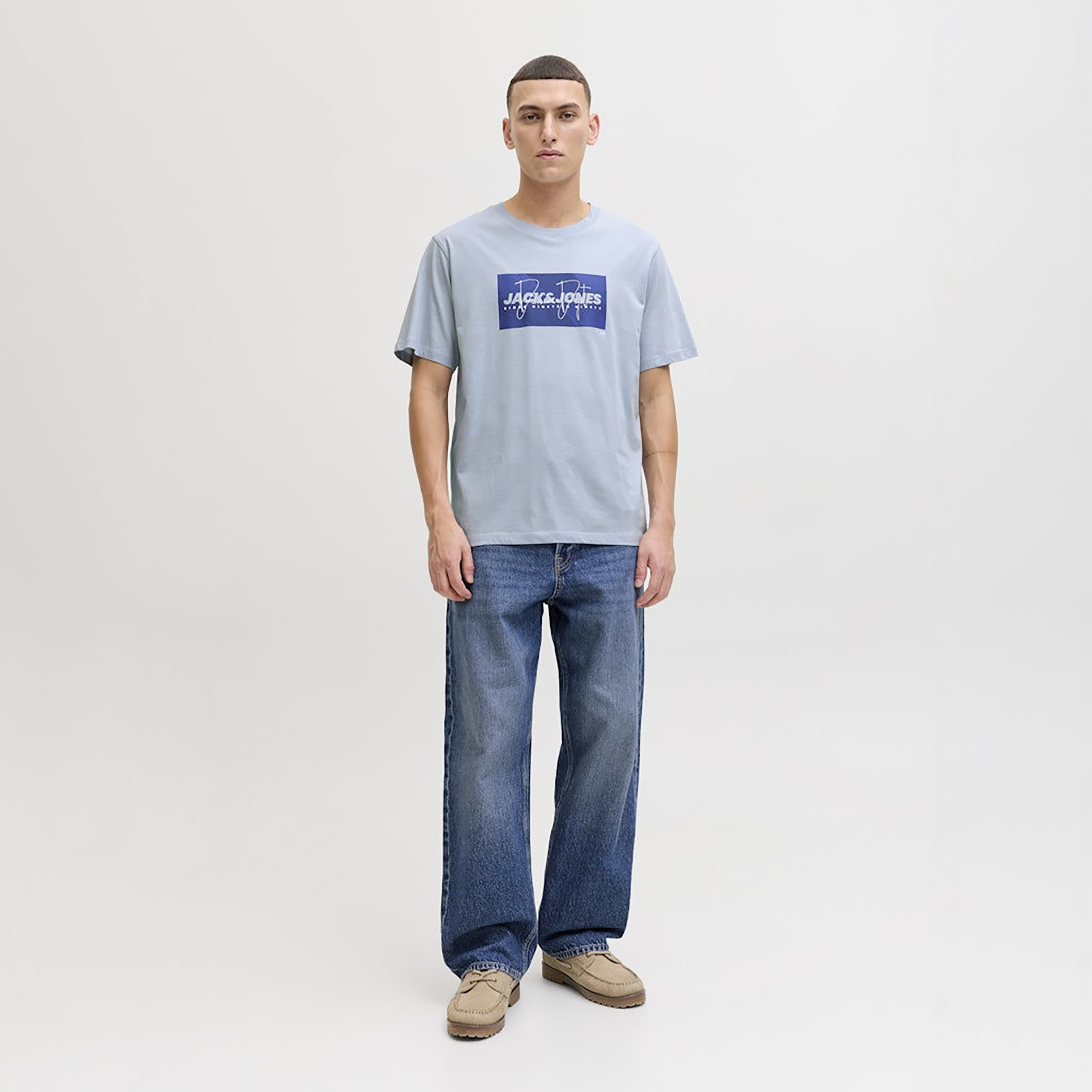 Jack & Jones Printed Crew Neck Short Sleeves Men's T-Shirt-men-clothing-tshirtsandpolos-tshirts-image-7