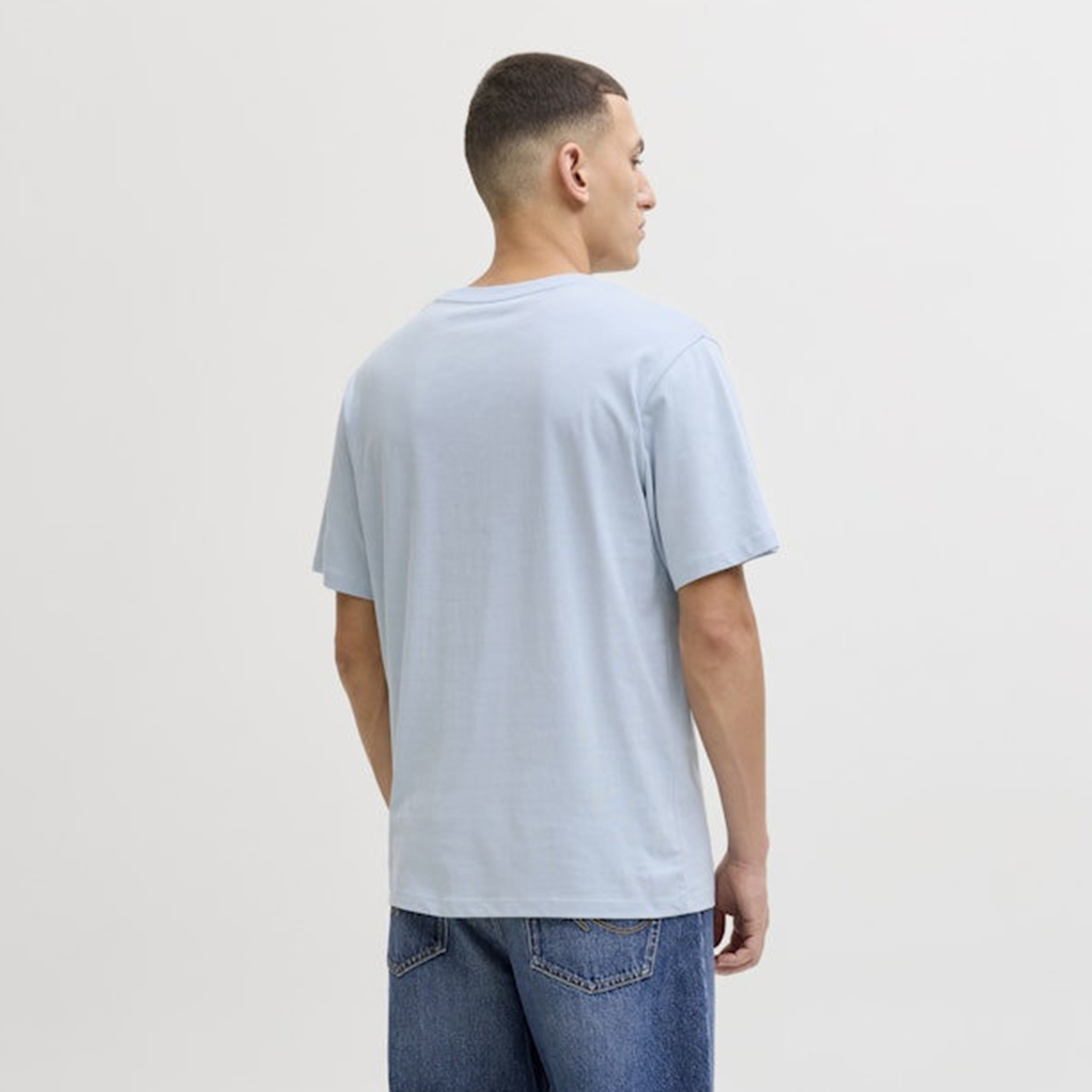 Jack & Jones Printed Crew Neck Short Sleeves Men's T-Shirt-men-clothing-tshirtsandpolos-tshirts-image-9