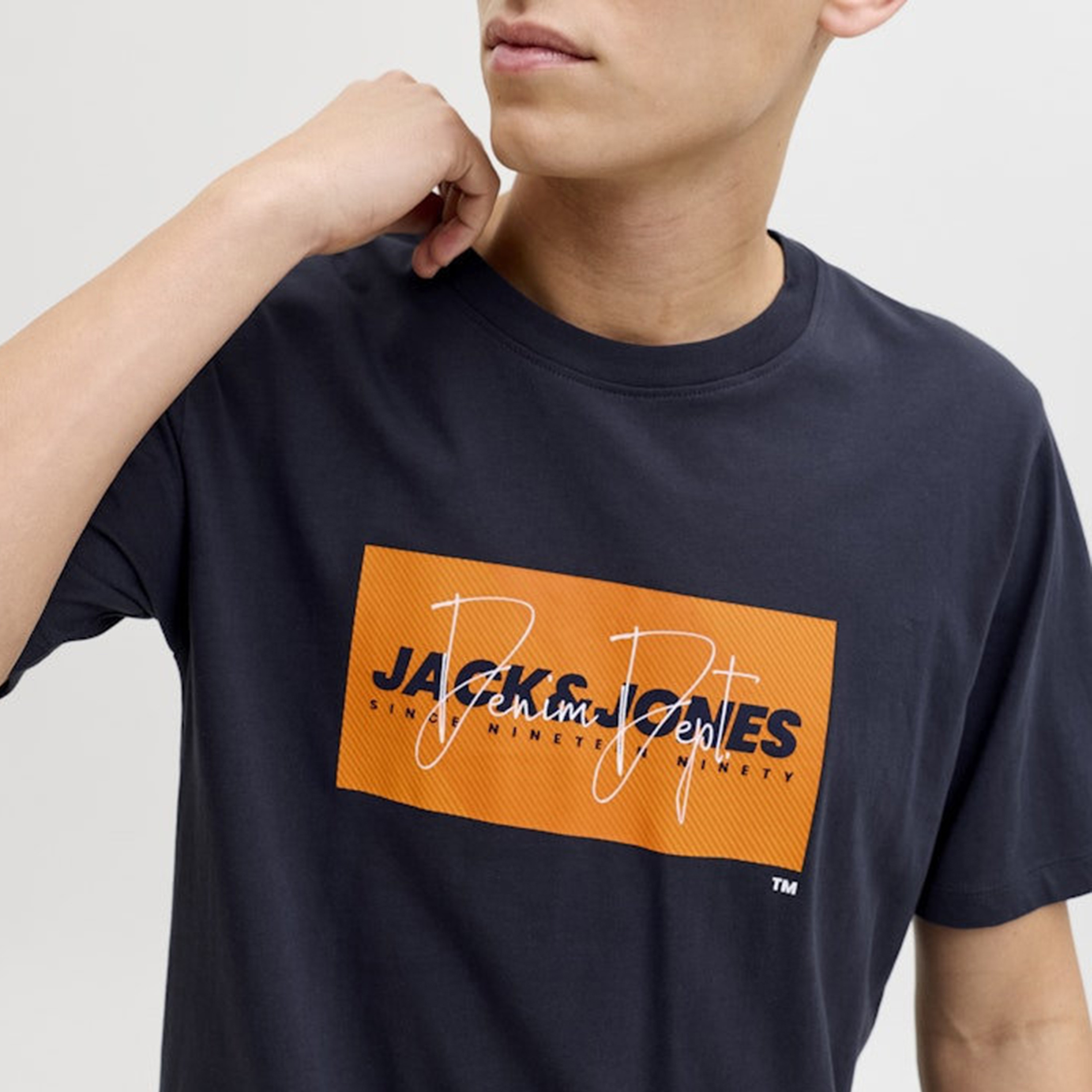 Jack & Jones Printed Crew Neck Short Sleeves Men's T-Shirt-men-clothing-tshirtsandpolos-tshirts-image-16