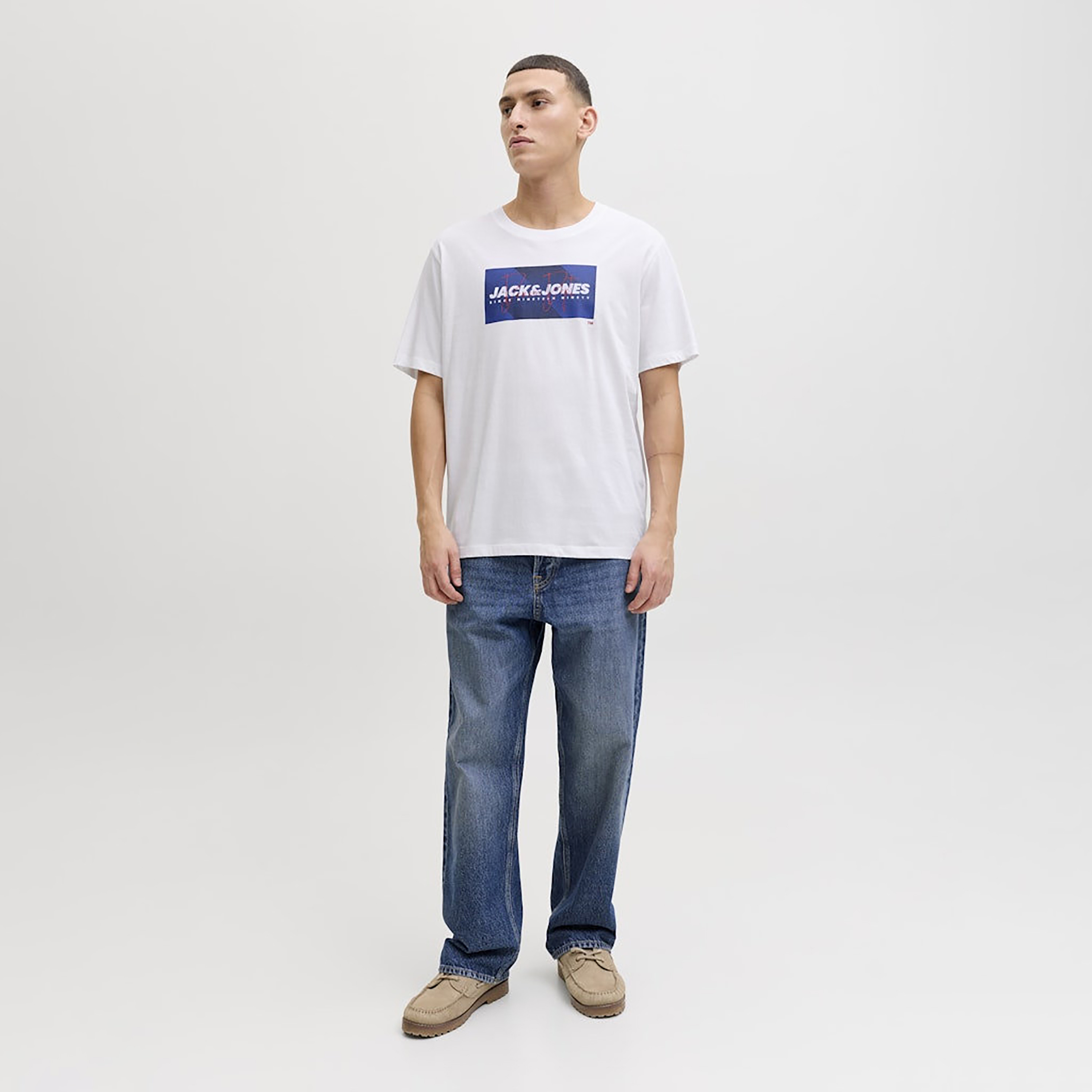 Jack & Jones Printed Crew Neck Short Sleeves Men's T-Shirt-men-clothing-tshirtsandpolos-tshirts-image-3