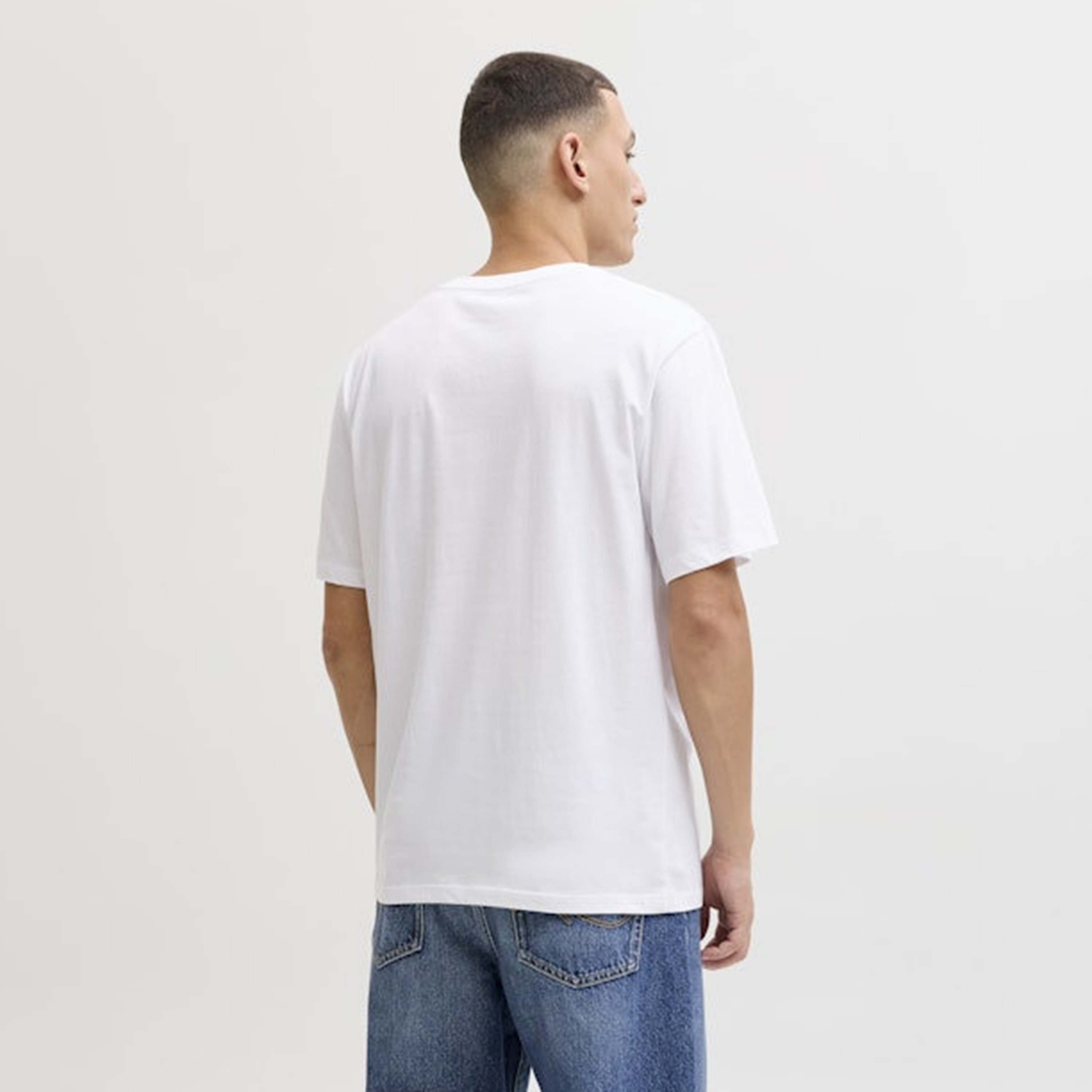 Jack & Jones Printed Crew Neck Short Sleeves Men's T-Shirt-men-clothing-tshirtsandpolos-tshirts-image-5