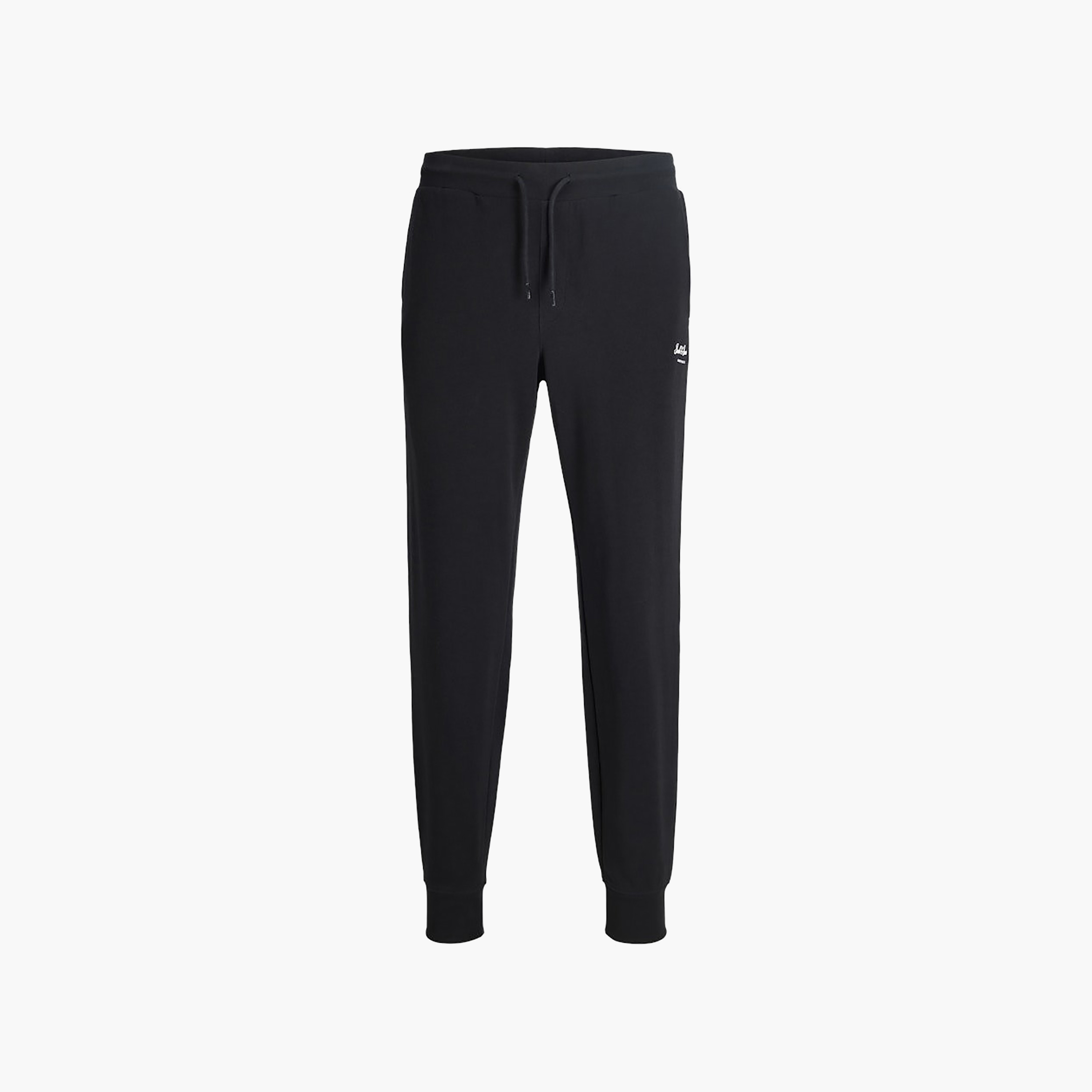 Jack & Jones Plain Mid Rise Drawstring Men's Sweatpants-men-clothing-bottoms-joggers-image-6