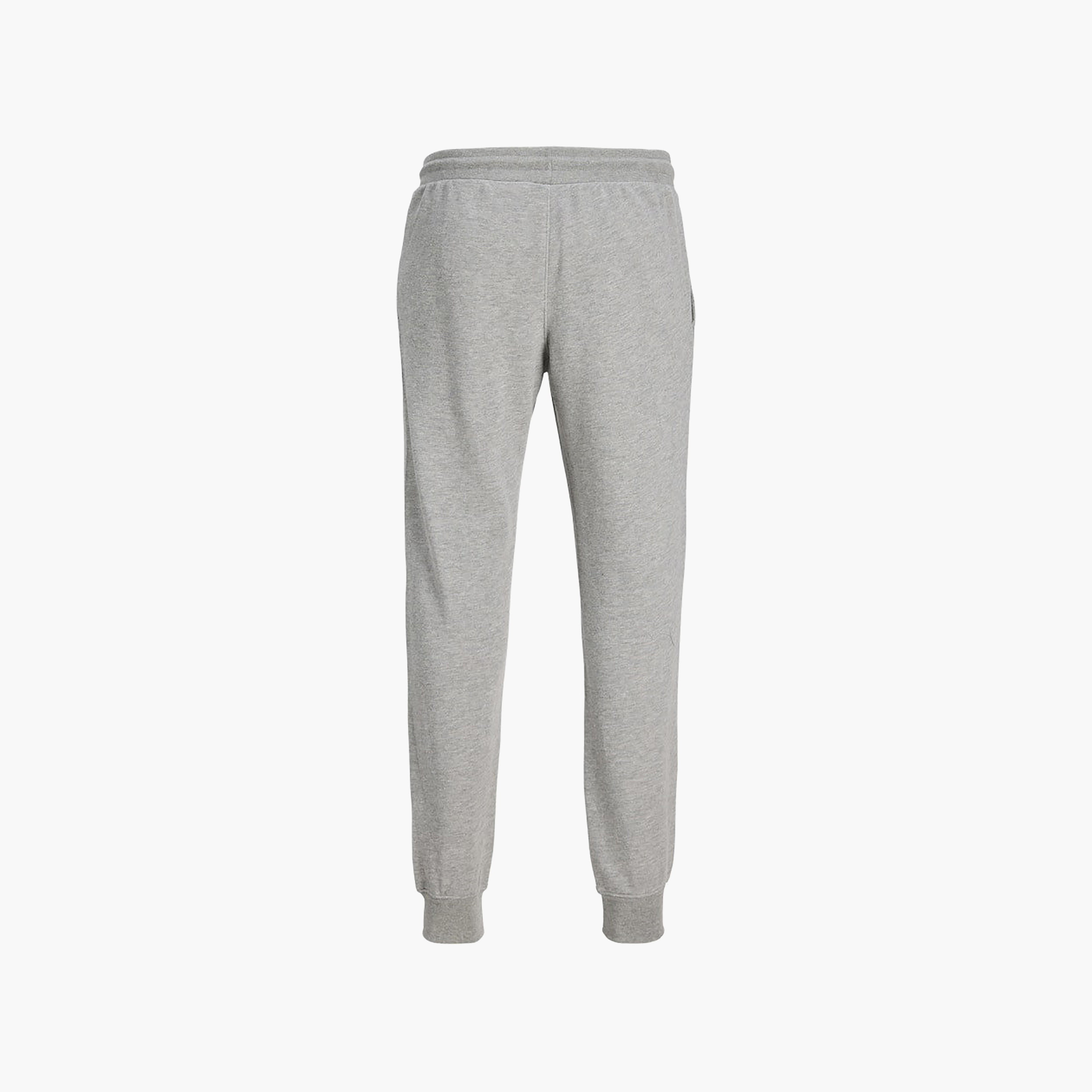 Jack & Jones Plain Mid Rise Drawstring Men's Sweatpants-men-clothing-bottoms-joggers-image-14