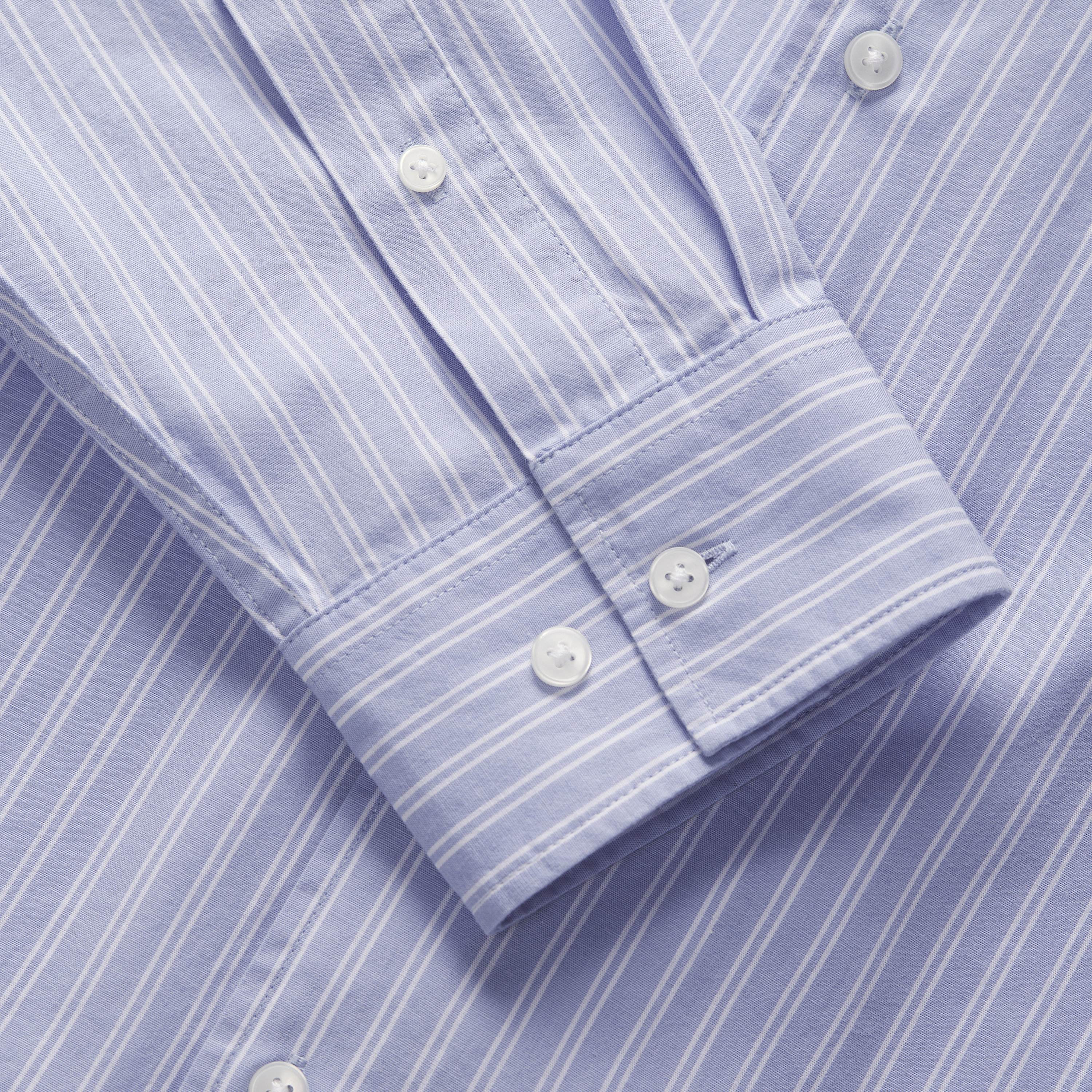 Jack & Jones Relaxed Fit Striped Spread Collar Long Sleeves Men's Shirt-men-clothing-shirts-image-6