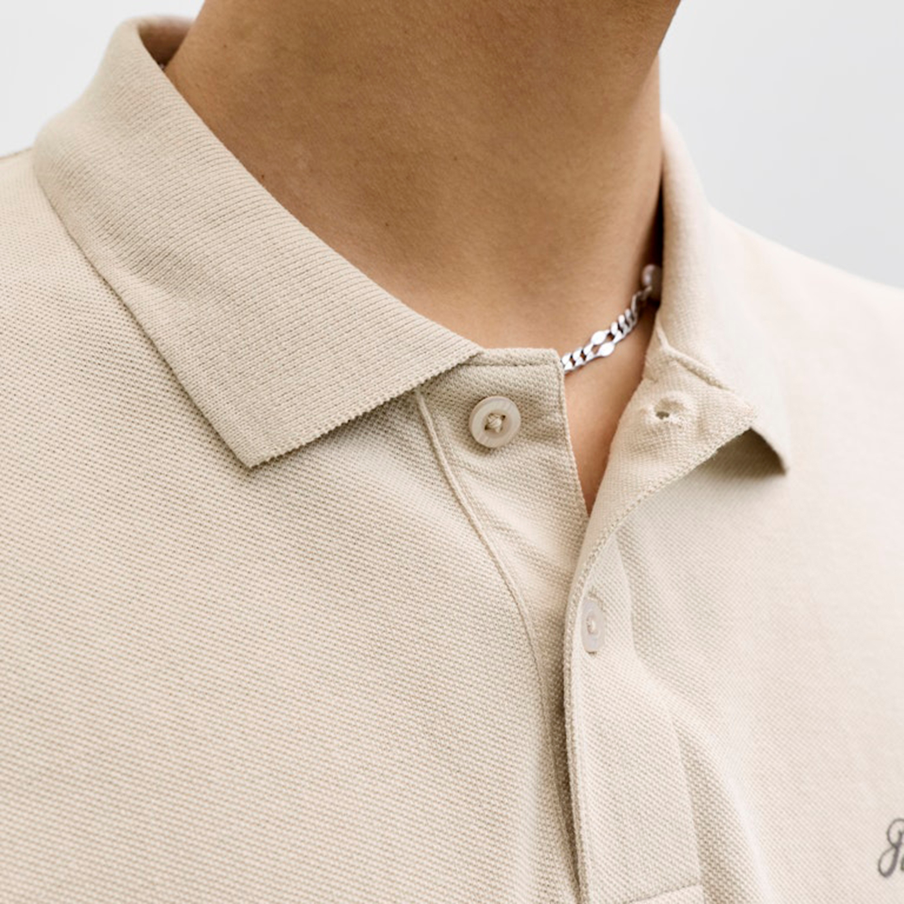 Jack & Jones Plain Collared Short Sleeves Men's Polo T-Shirt-men-clothing-tshirtsandpolos-polos-image-5