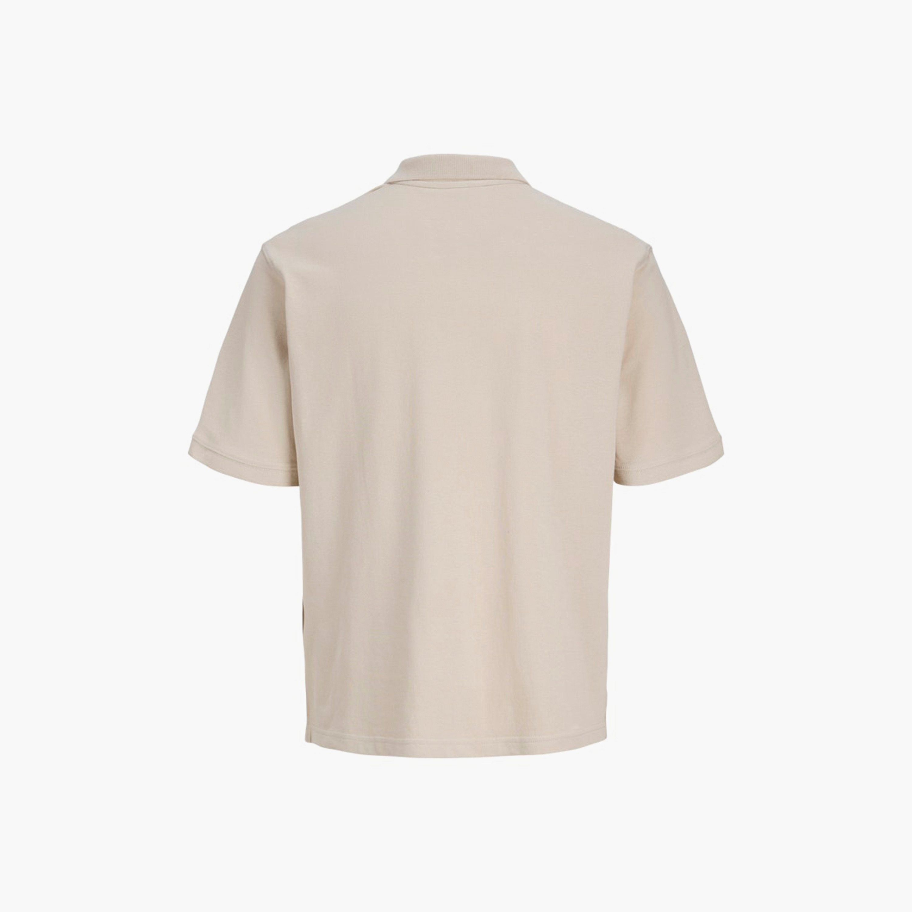 تي شيرت بولو رجالي سادة بياقة وأكمام قصيرة من جاك اند جونز-men-clothing-tshirtsandpolos-polos-image-27