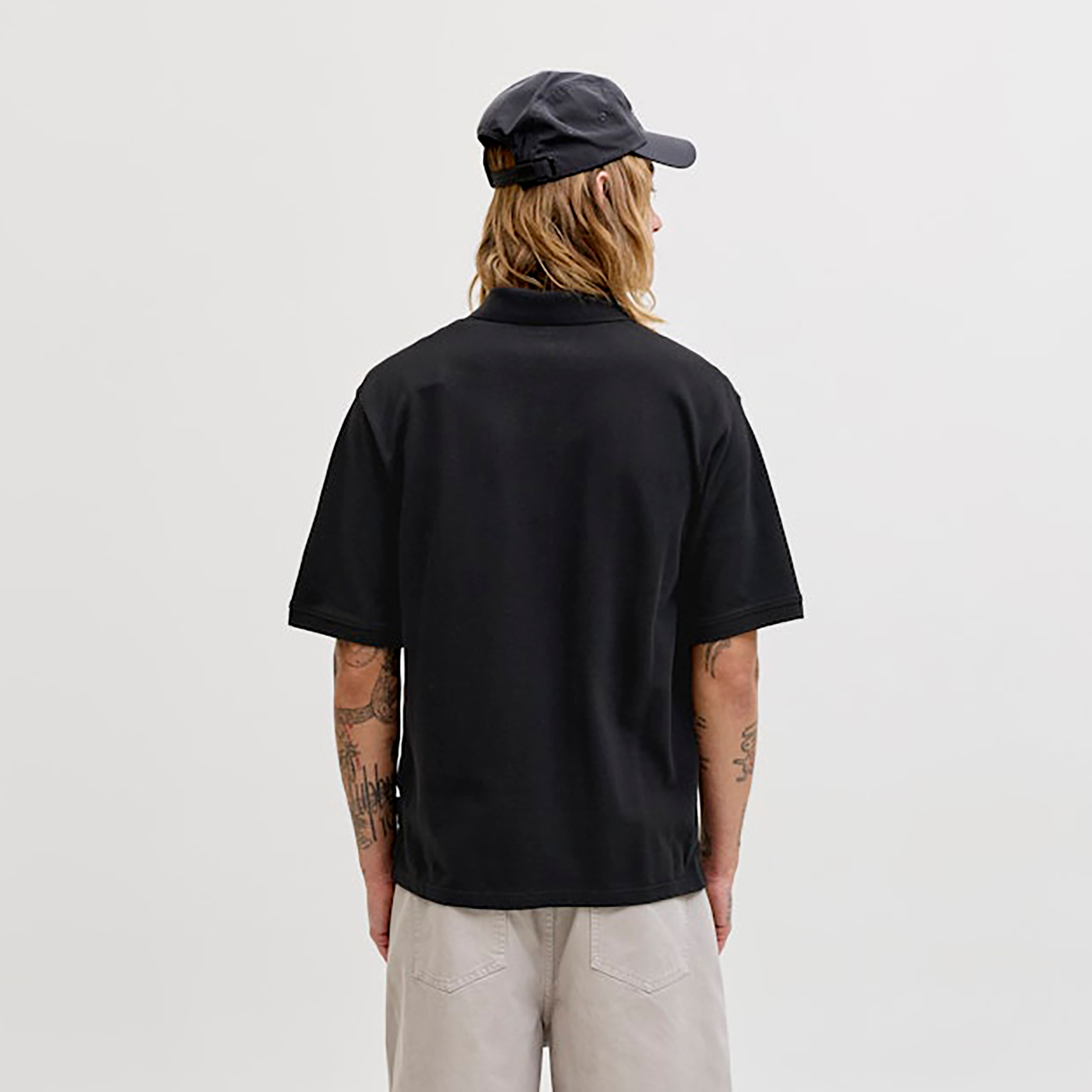 Jack & Jones Plain Collared Short Sleeves Men's Polo T-Shirt-men-clothing-tshirtsandpolos-polos-image-4