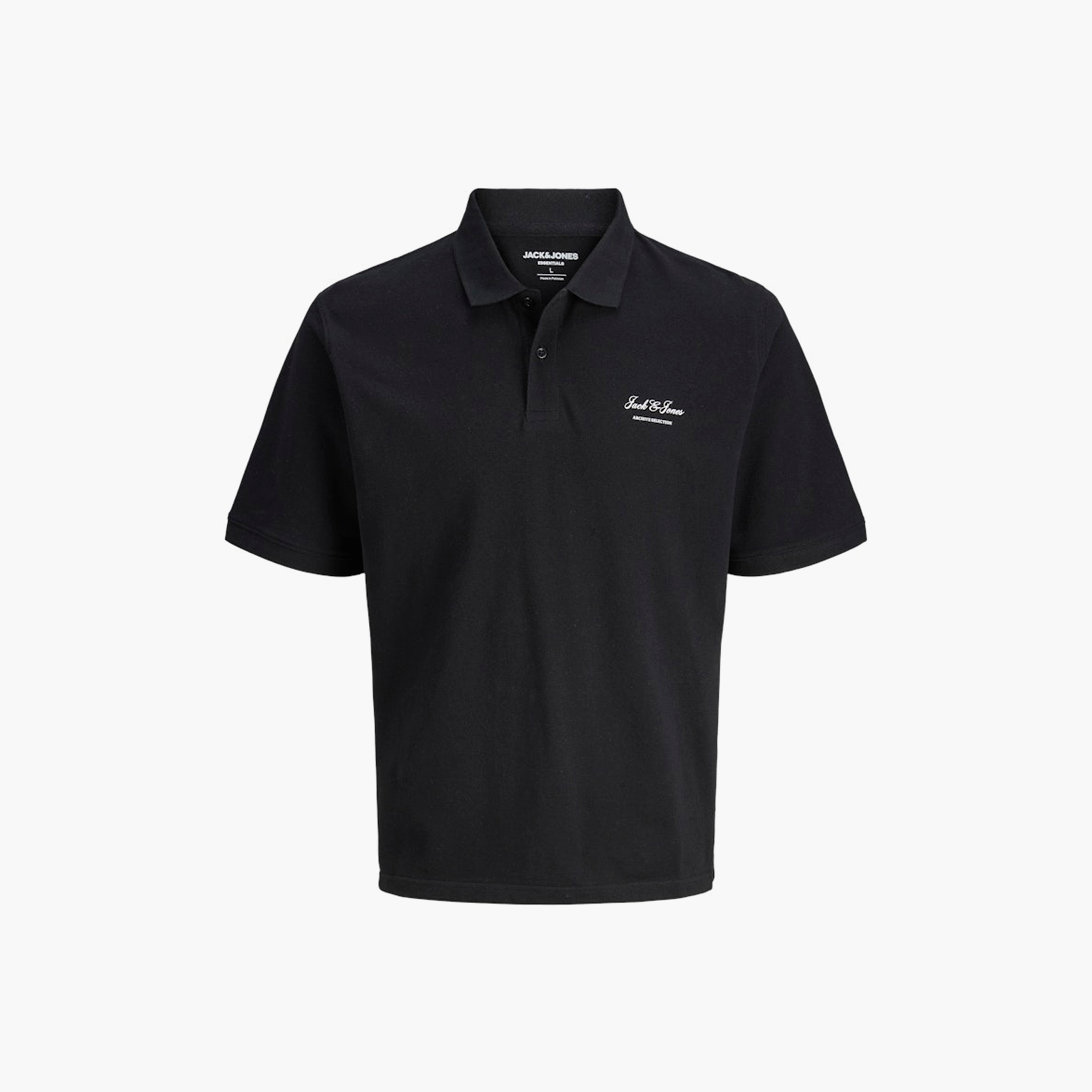 Jack & Jones Plain Collared Short Sleeves Men's Polo T-Shirt-men-clothing-tshirtsandpolos-polos-image-7