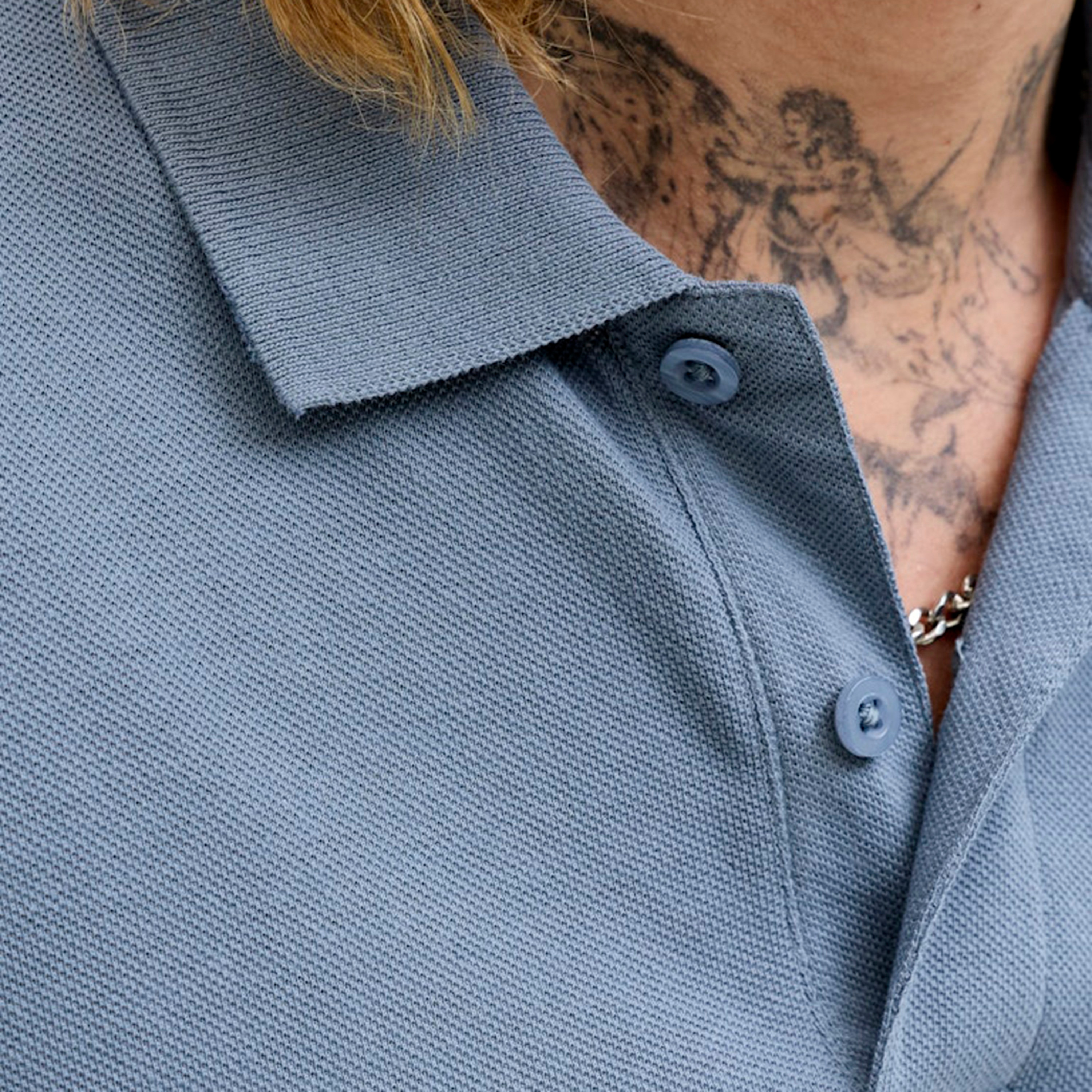 تي شيرت بولو رجالي سادة بياقة وأكمام قصيرة من جاك اند جونز-men-clothing-tshirtsandpolos-polos-image-3