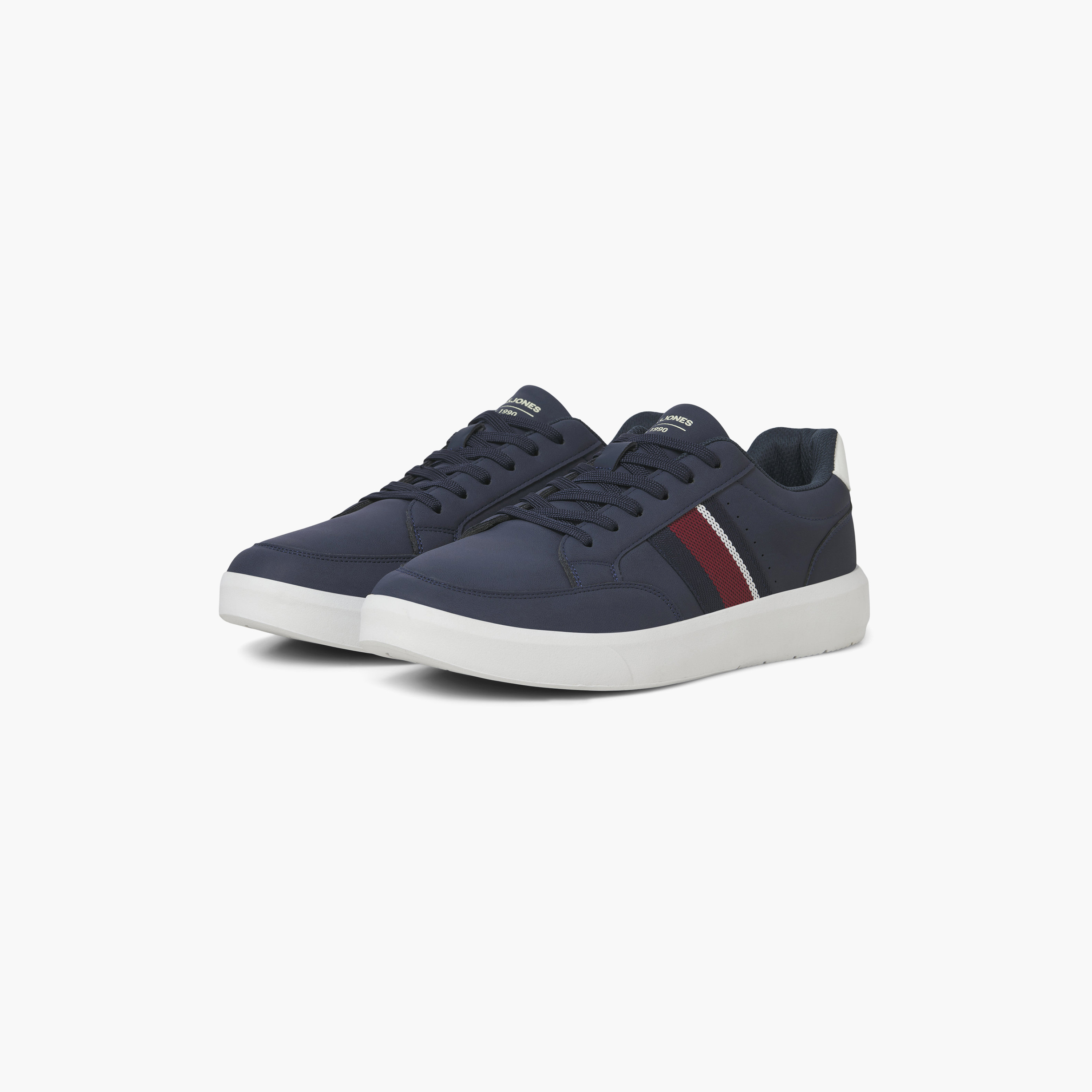 Jack & Jones Men's Lace-Up Low Top Sneakers | 12289352-men-shoes-sneakers-image-5