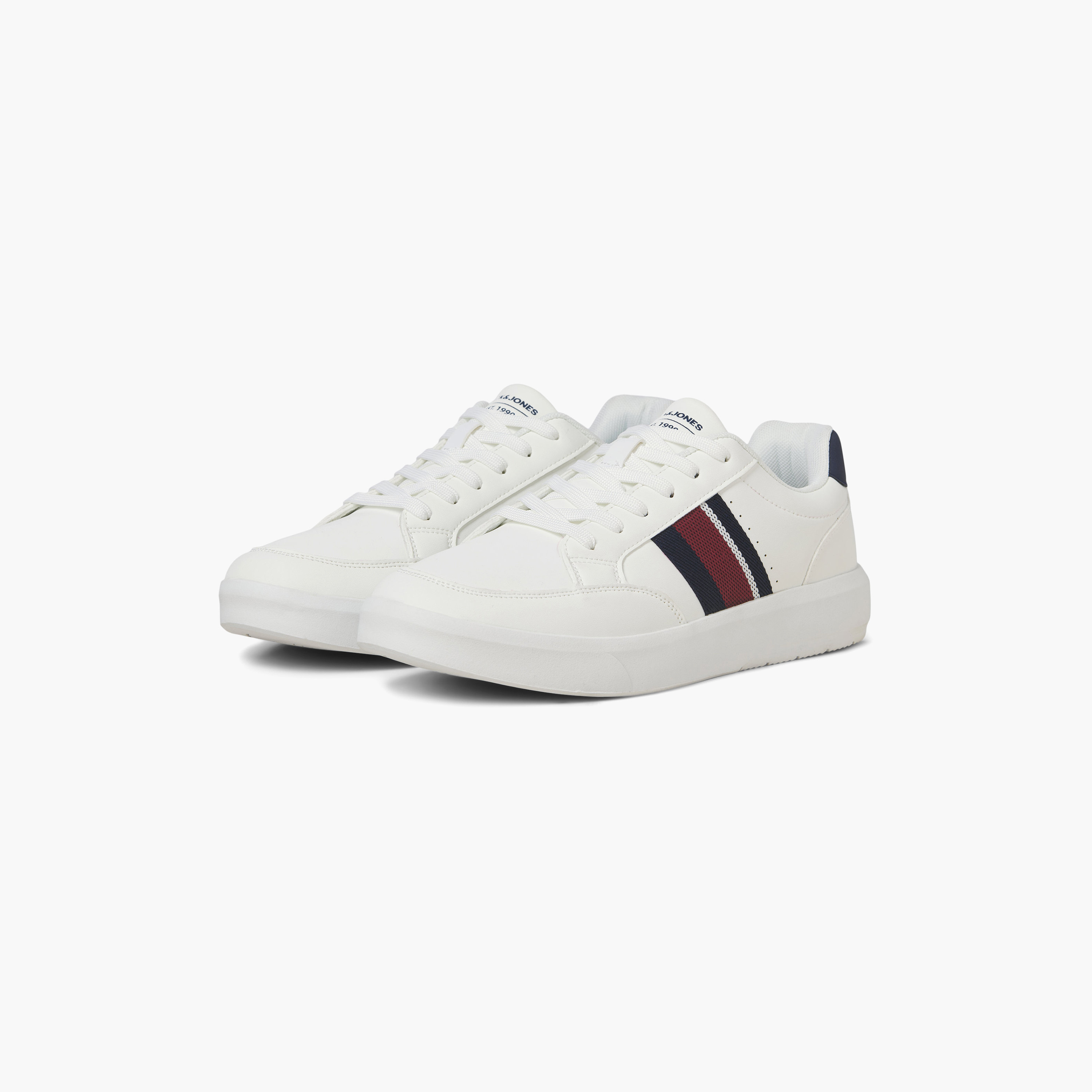 Jack & Jones Men's Lace-Up Low Top Sneakers | 12289352-men-shoes-sneakers-image-1