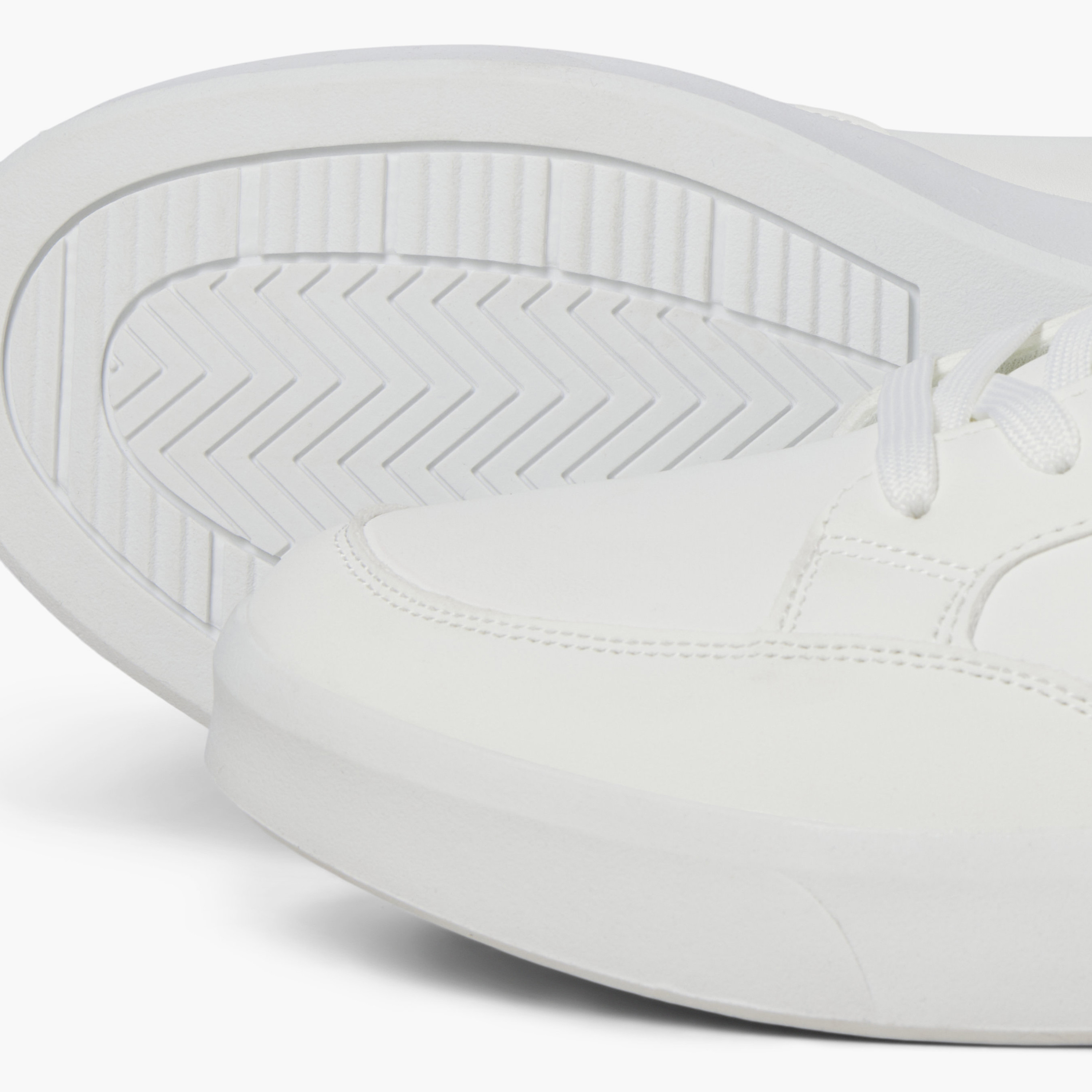 Jack & Jones Men's Lace-Up Low Top Sneakers | 12289352-men-shoes-sneakers-image-2