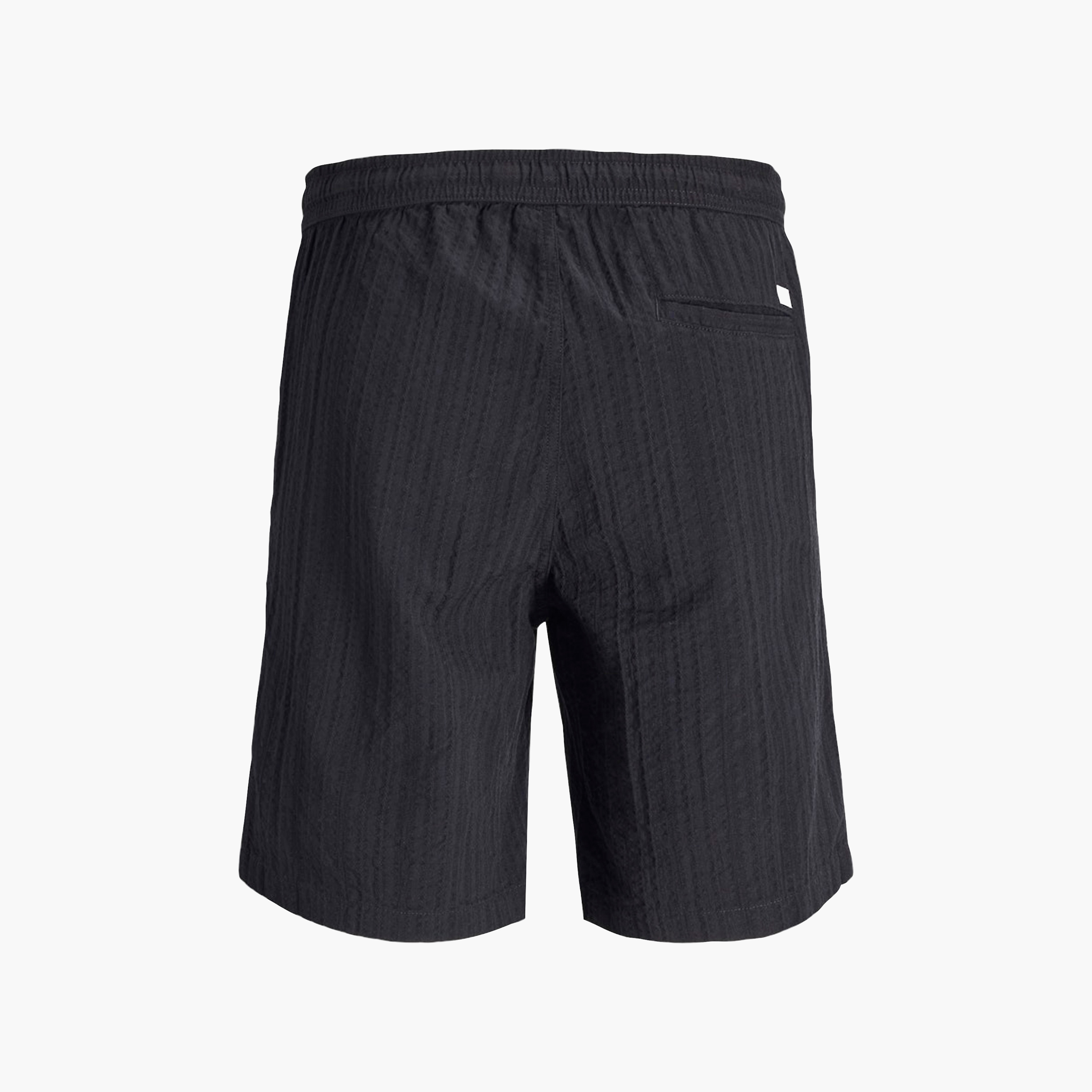 Jack & Jones Plain Mid-Rise Elasticated Drawstring Waist Men's Shorts-men-clothing-bottoms-shorts-image-8