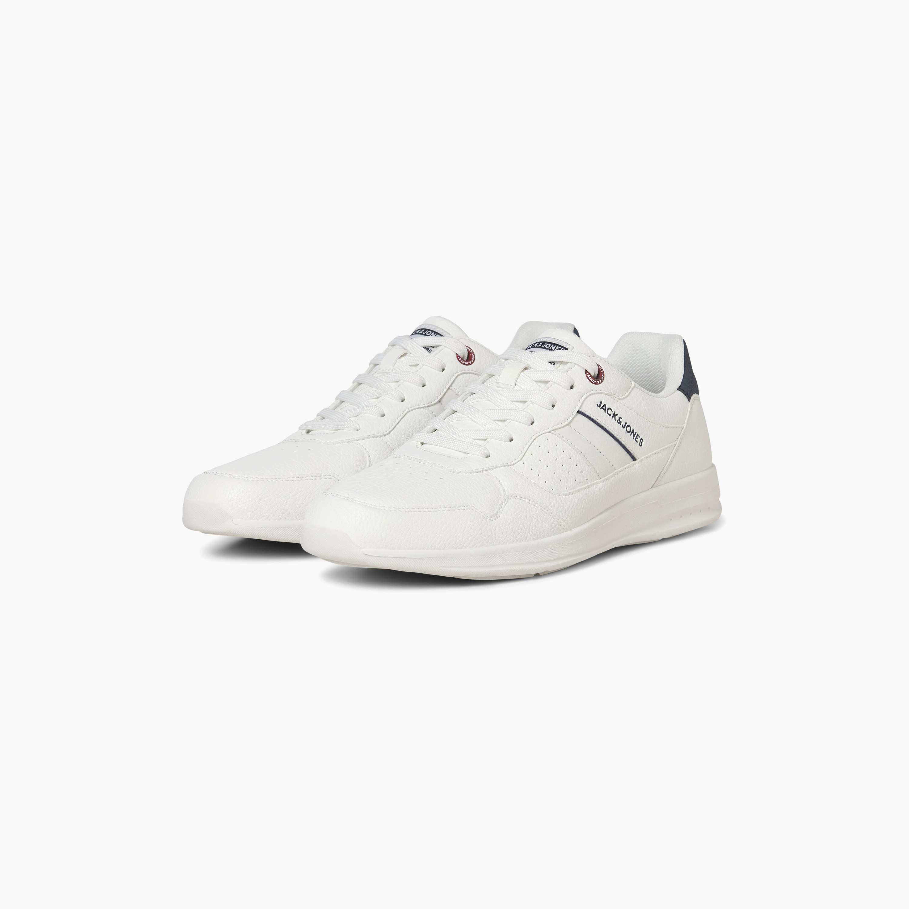 Jack & Jones Men's Lace-Up Low Top Sneakers-men-shoes-sneakers-image-1