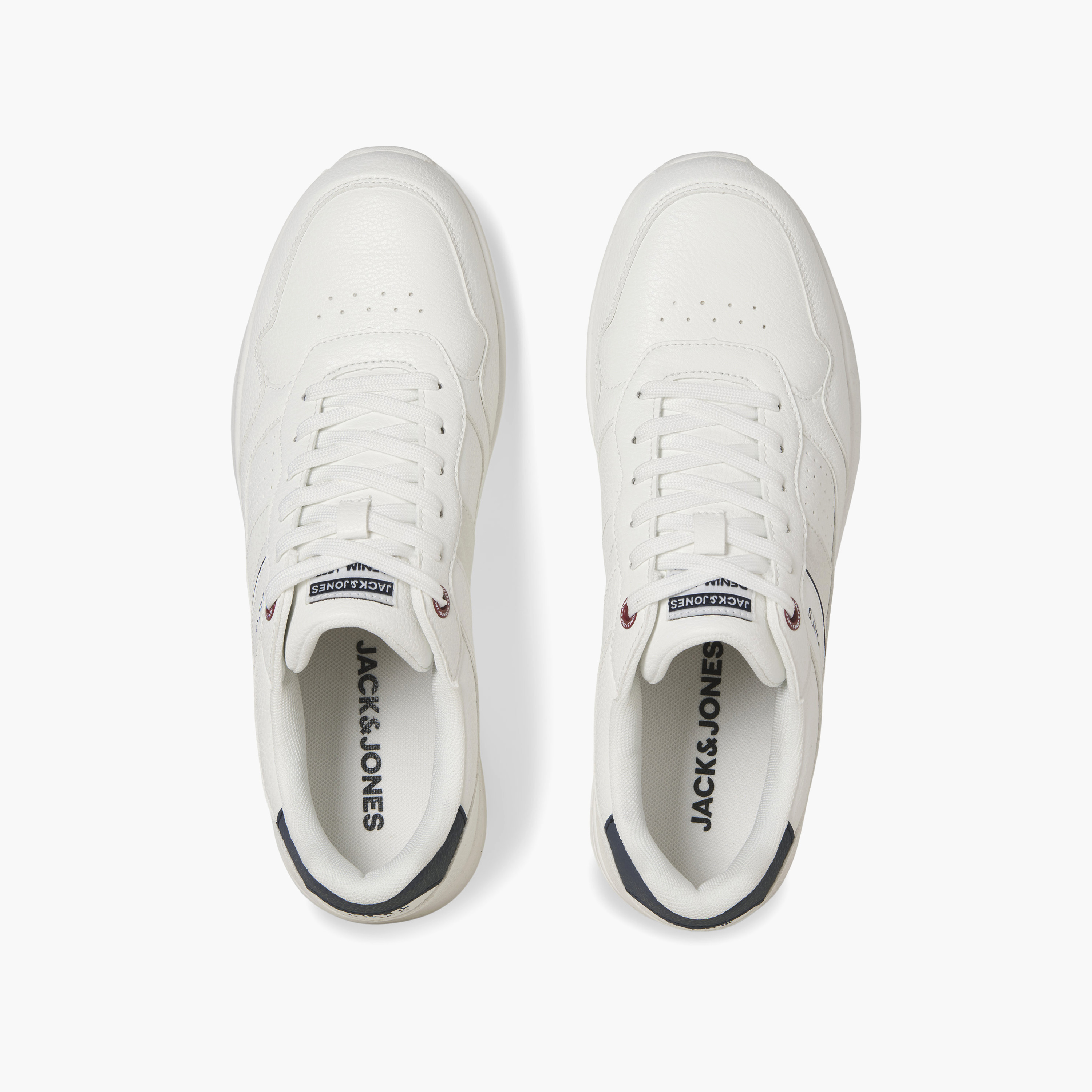 Jack & Jones Men's Lace-Up Low Top Sneakers-men-shoes-sneakers-image-3