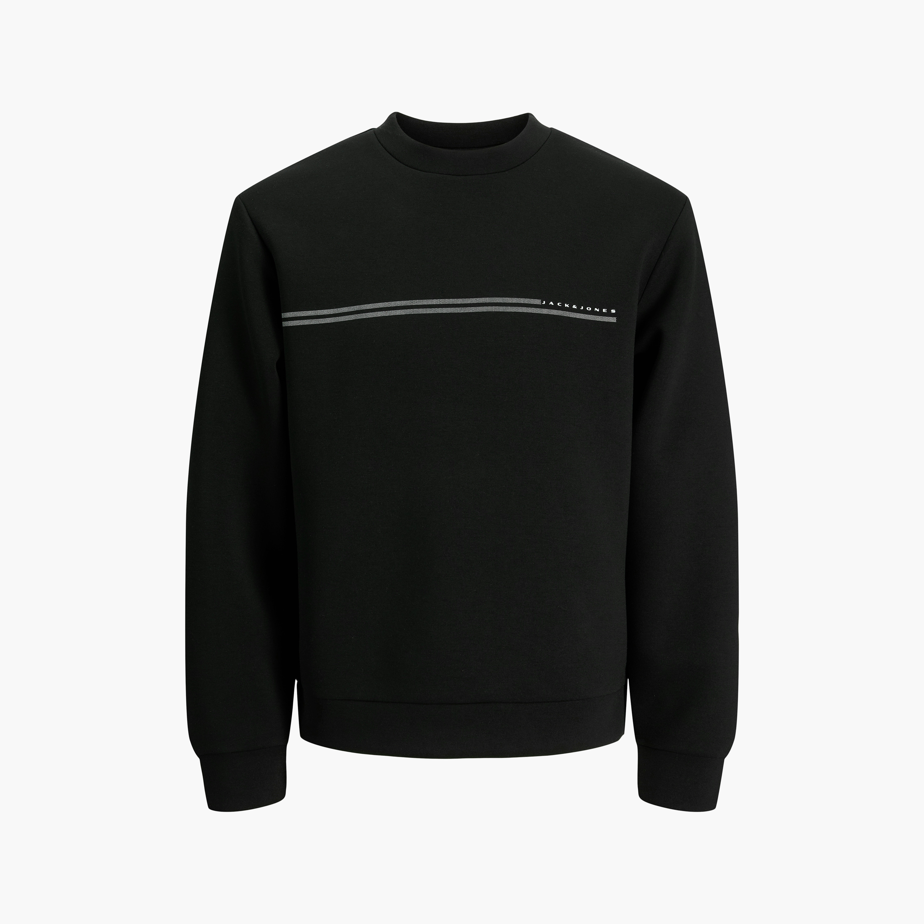 سويت شيرت رجالي سادة برقبة مستديرة وأكمام طويلة من جاك آند جونز-men-winterwear-hoodiesandsweatshirts-image-7