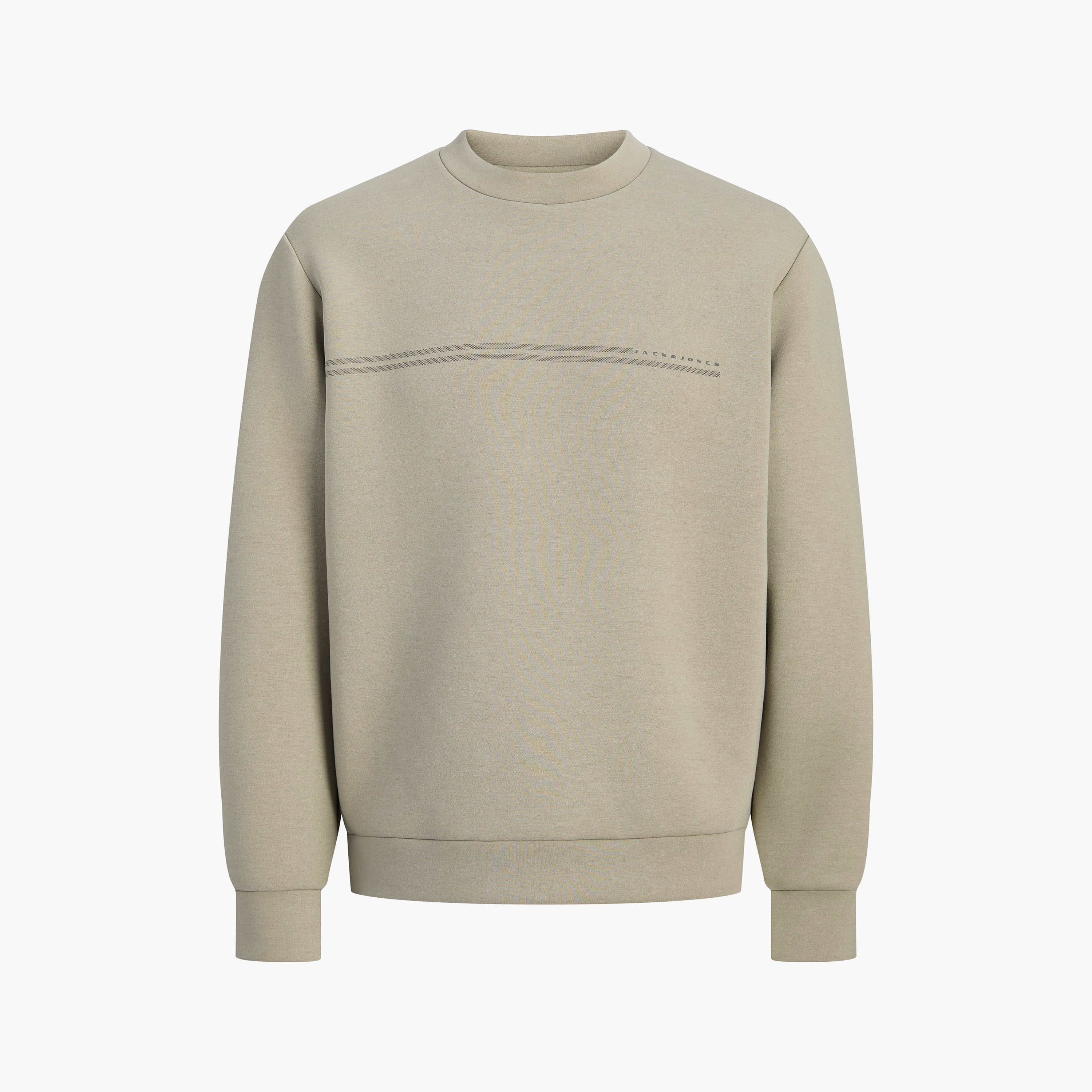 Jack & Jones Plain Crew Neck Long Sleeves Men's Sweatshirt-men-winterwear-hoodiesandsweatshirts-image-22
