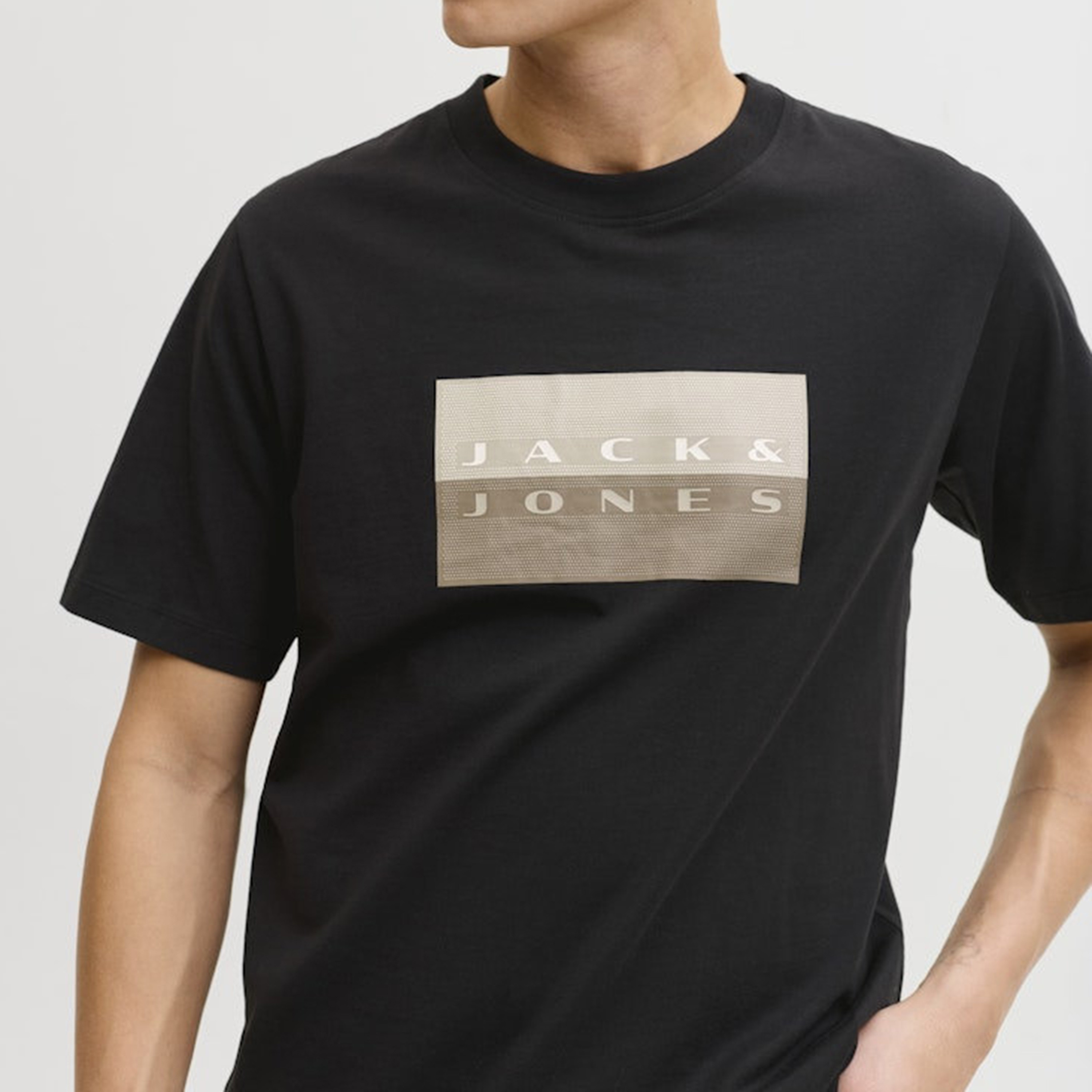 Jack & Jones Printed Crew Neck Short Sleeves Men's T-Shirt-men-clothing-tshirtsandpolos-tshirts-image-3