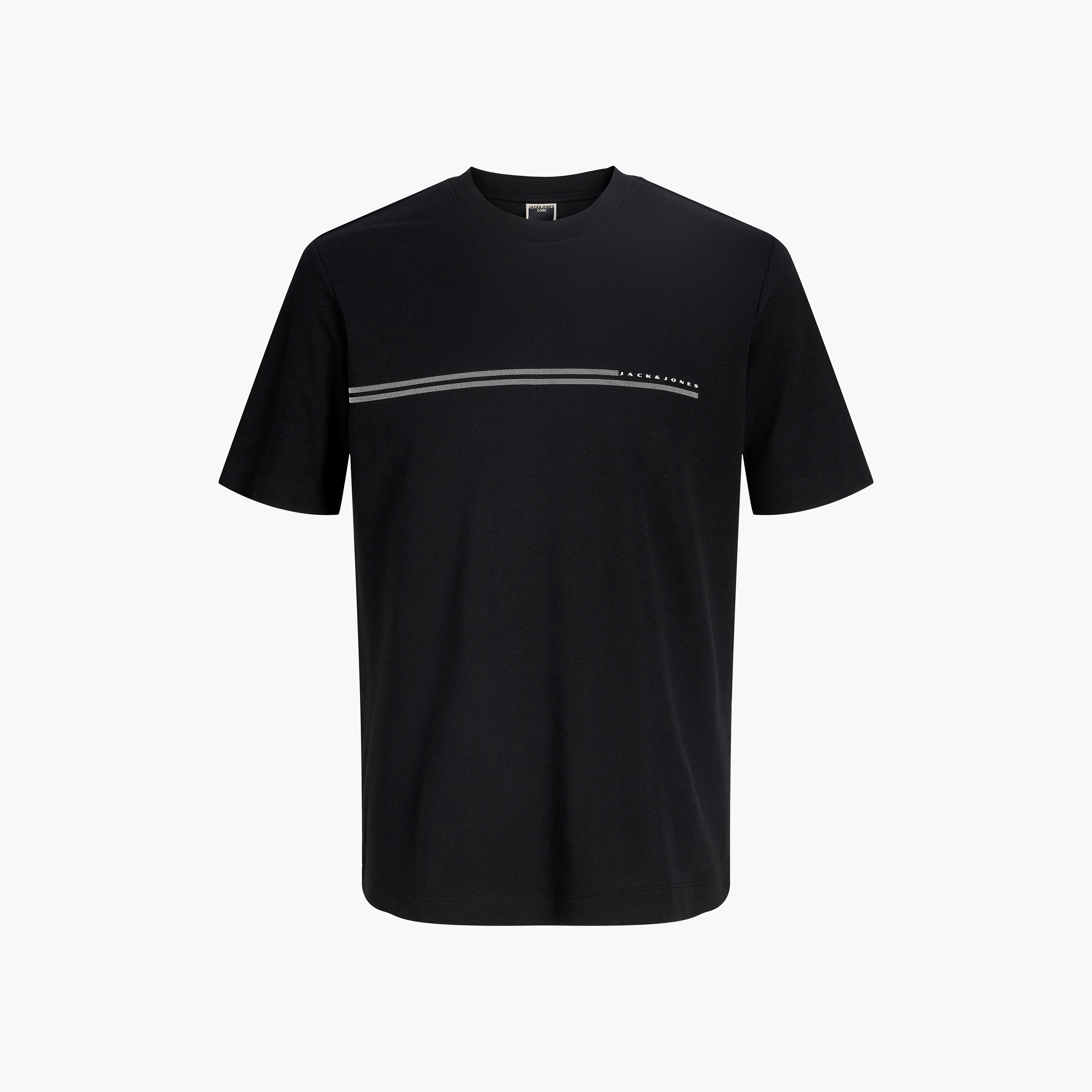 Jack & Jones Stripes Crew Neck Short Sleeves Men's T-Shirt-men-clothing-tshirtsandpolos-tshirts-image-5