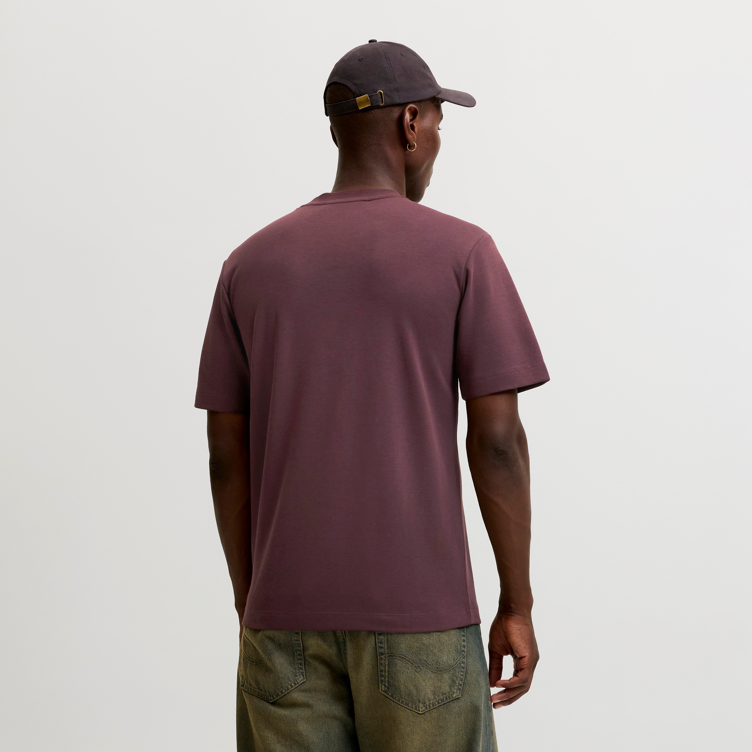Jack & Jones Stripes Crew Neck Short Sleeves Men's T-Shirt-men-clothing-tshirtsandpolos-tshirts-image-4