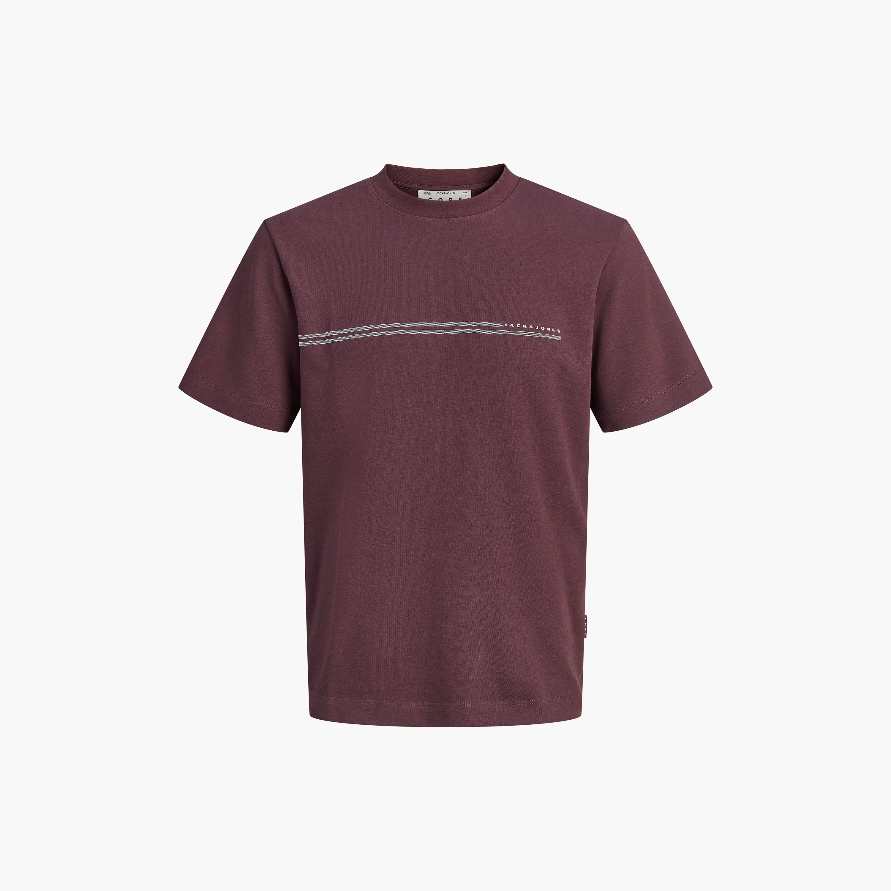 Jack & Jones Stripes Crew Neck Short Sleeves Men's T-Shirt-men-clothing-tshirtsandpolos-tshirts-image-6