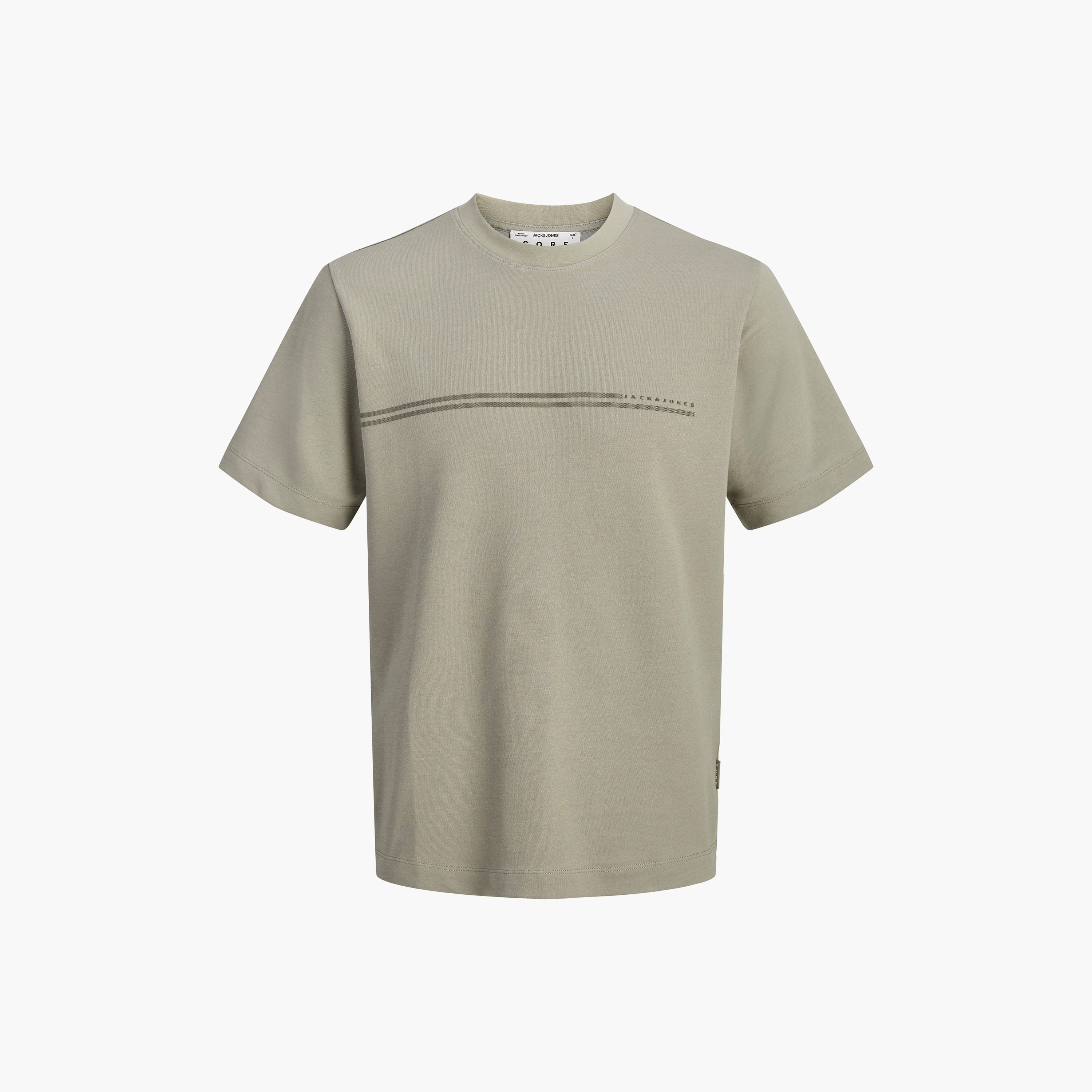 Jack & Jones Stripes Crew Neck Short Sleeves Men's T-Shirt-men-clothing-tshirtsandpolos-tshirts-image-5