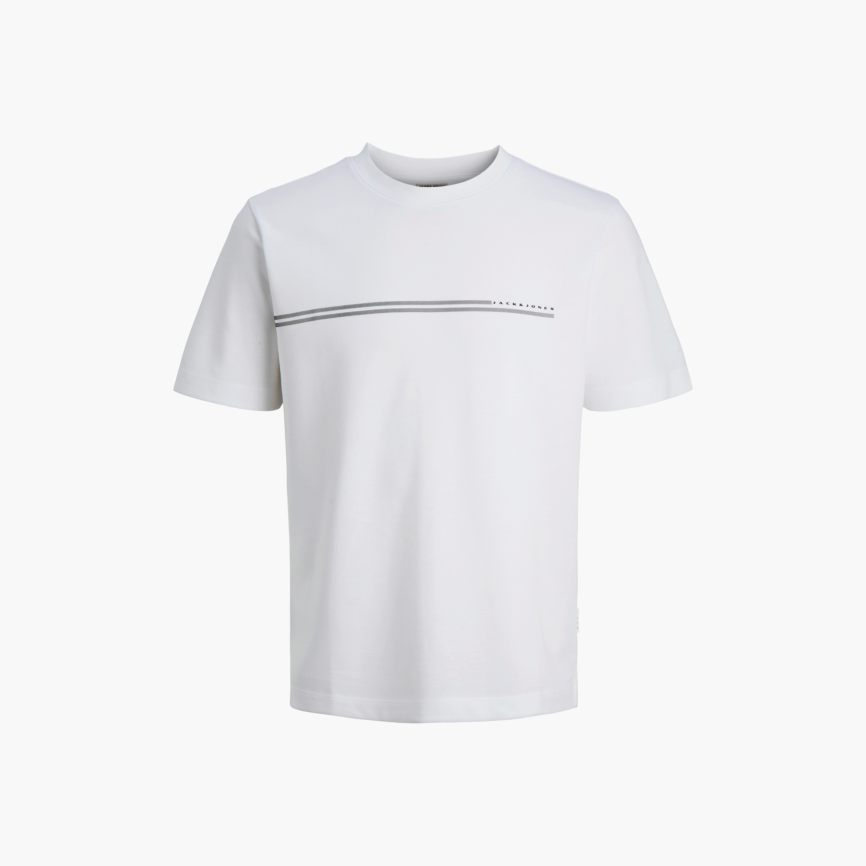 Jack & Jones Stripes Crew Neck Short Sleeves Men's T-Shirt-men-clothing-tshirtsandpolos-tshirts-image-5