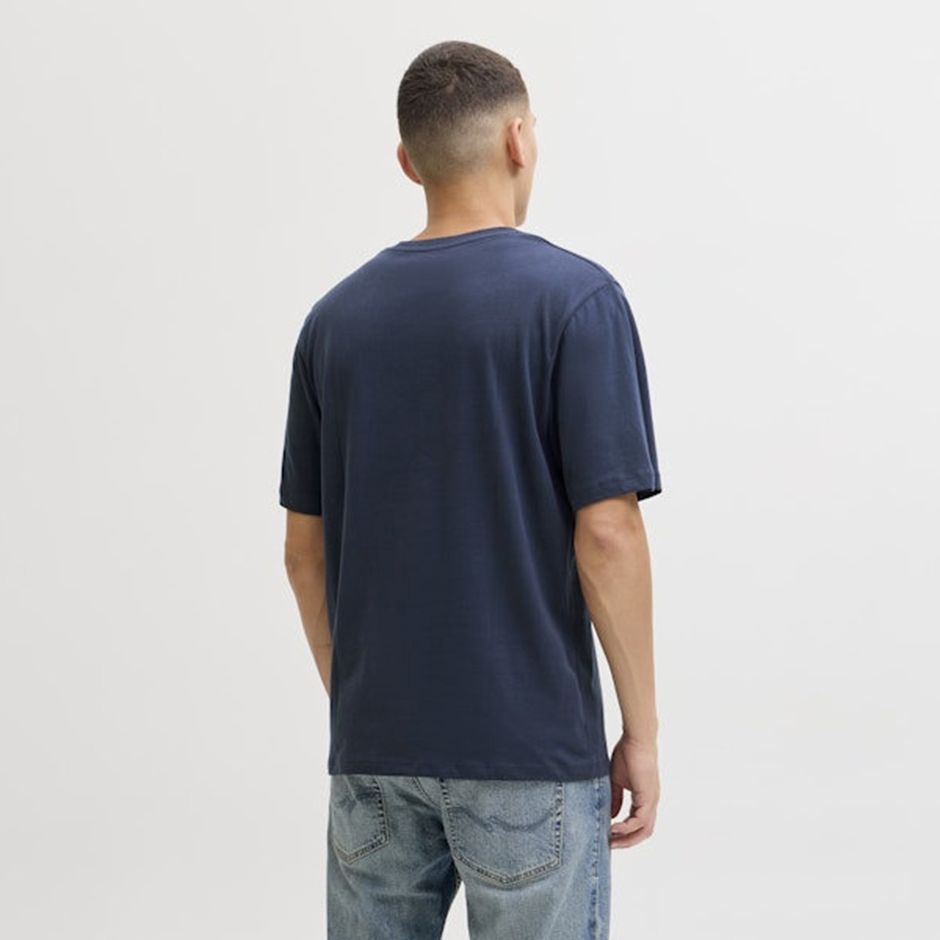 Jack & Jones Logo Printed Crew Neck Short Sleeves Men's T-Shirt-men-clothing-tshirtsandpolos-tshirts-image-9