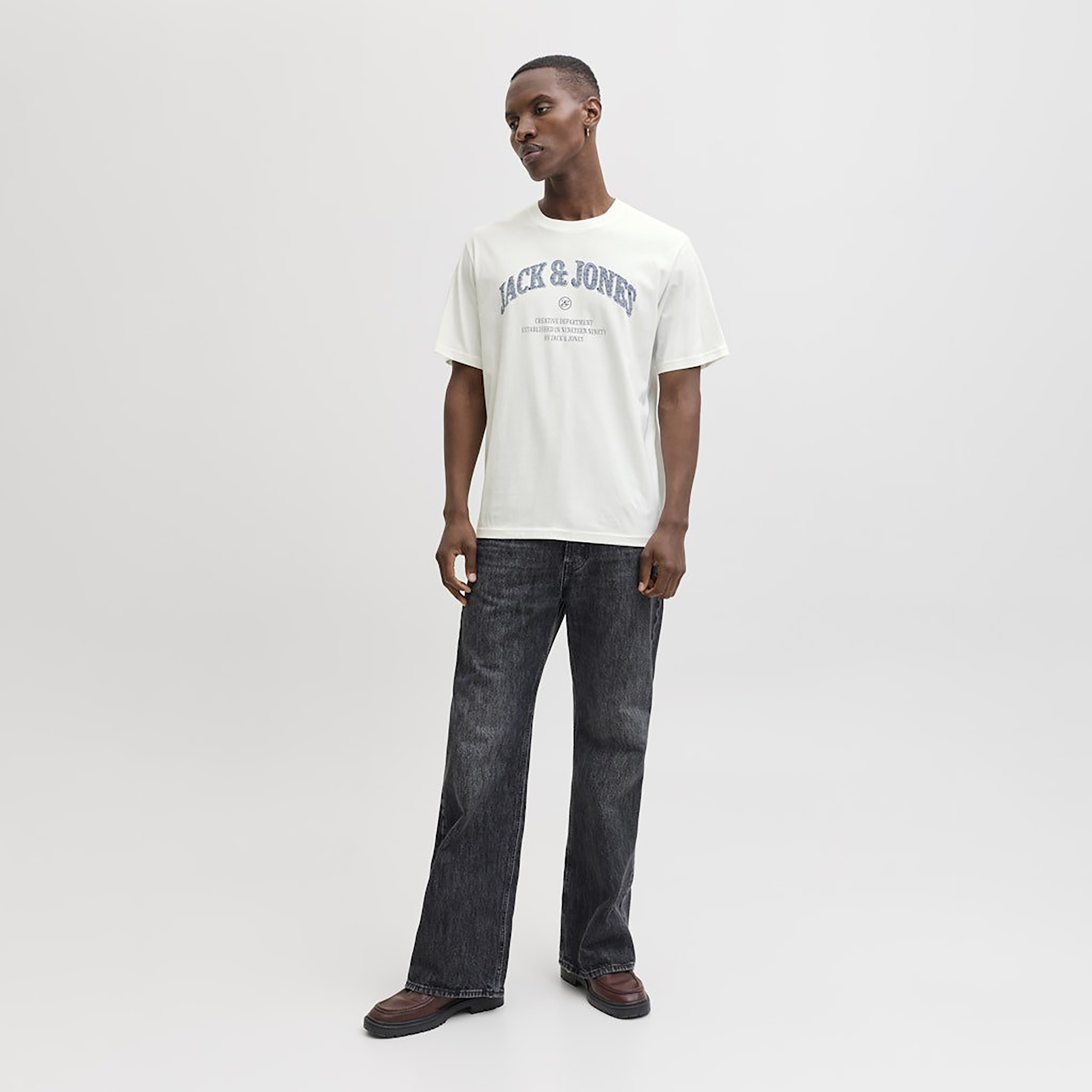 Jack & Jones Printed Crew Neck Short Sleeves Men's T-Shirt-men-clothing-tshirtsandpolos-tshirts-image-2