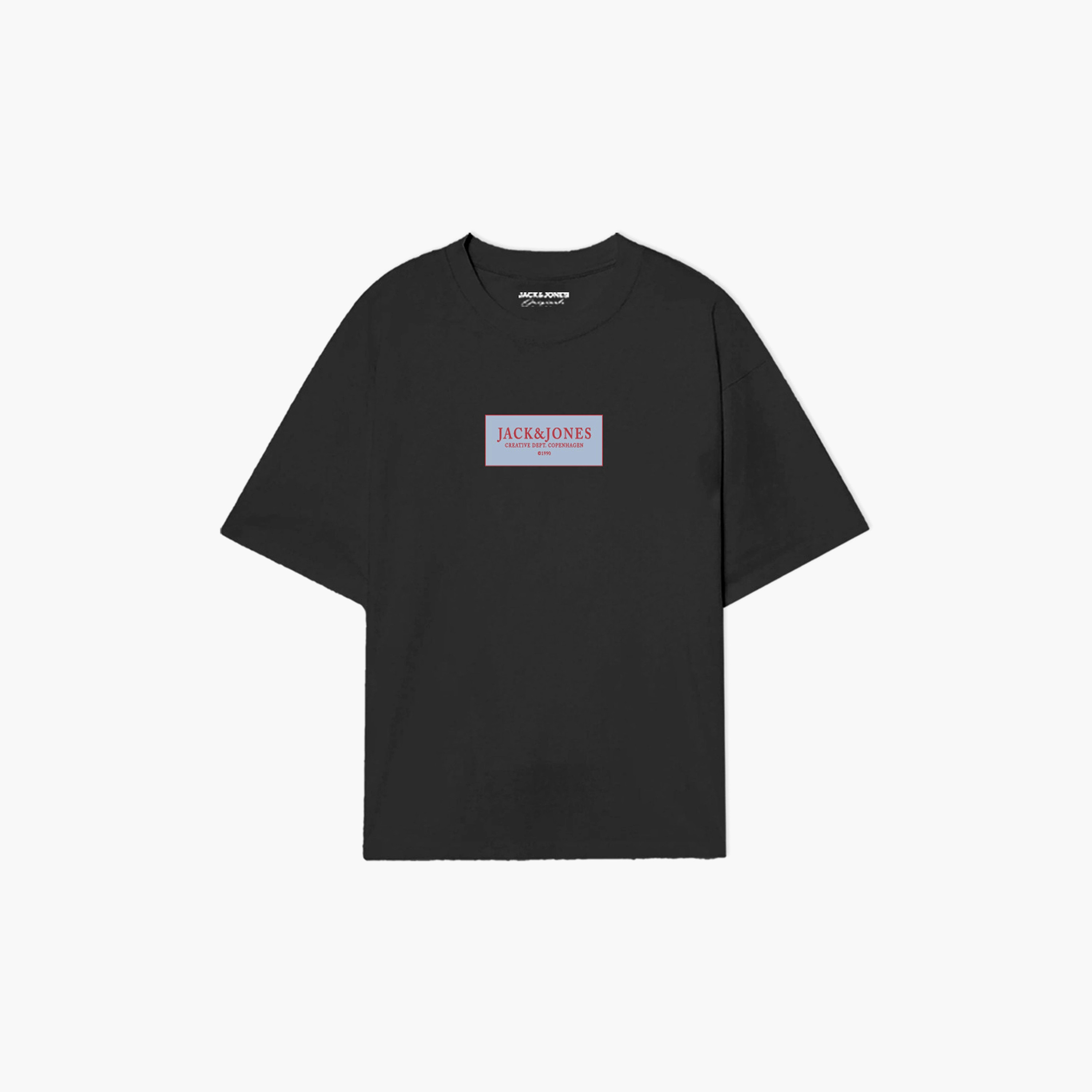 تيشيرت رجالي مطبوع برسومات بياقة دائرية وأكمام قصيرة من جاك ان جونز-men-clothing-tshirtsandpolos-tshirts-image-8