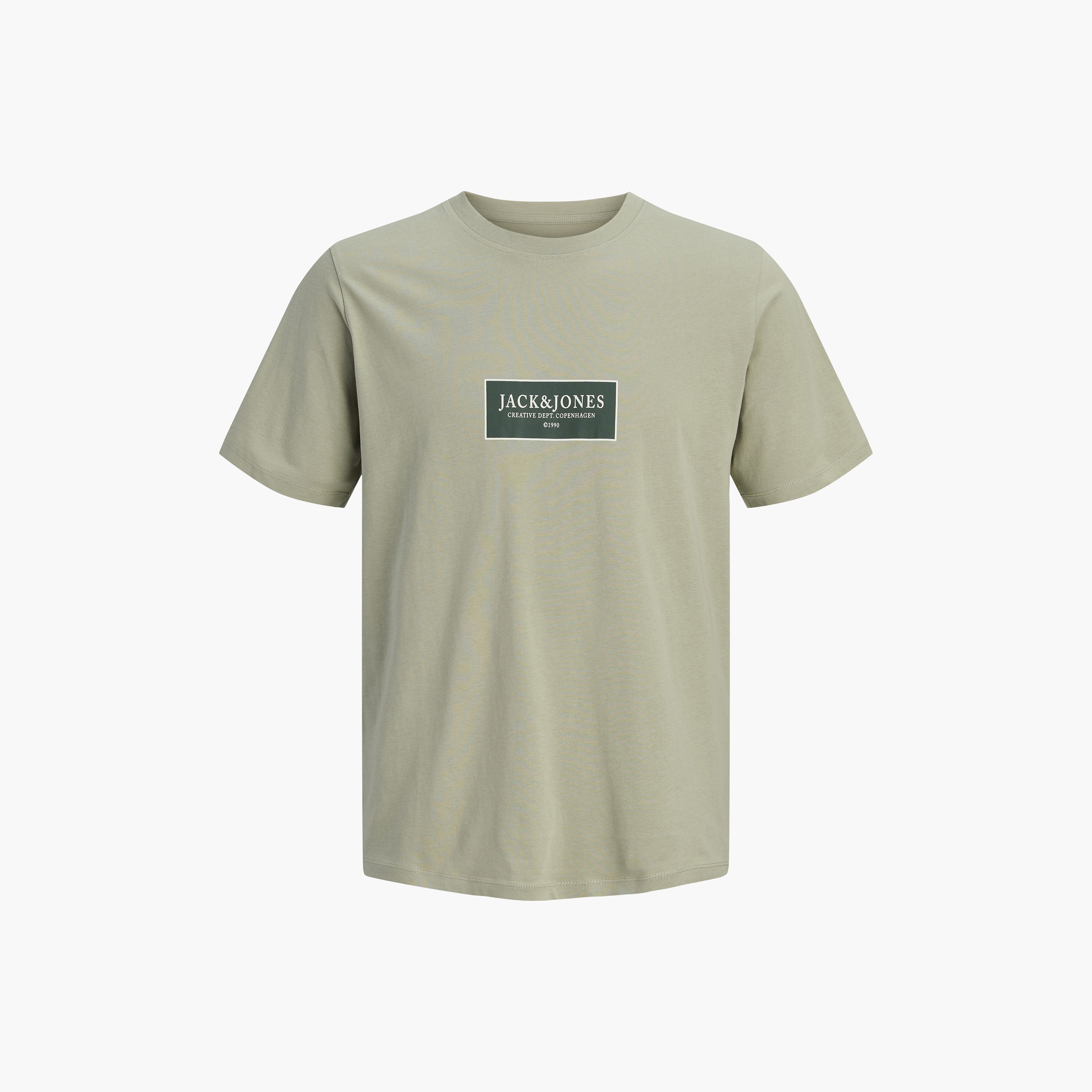 تيشيرت رجالي مطبوع برسومات بياقة دائرية وأكمام قصيرة من جاك ان جونز-men-clothing-tshirtsandpolos-tshirts-image-12