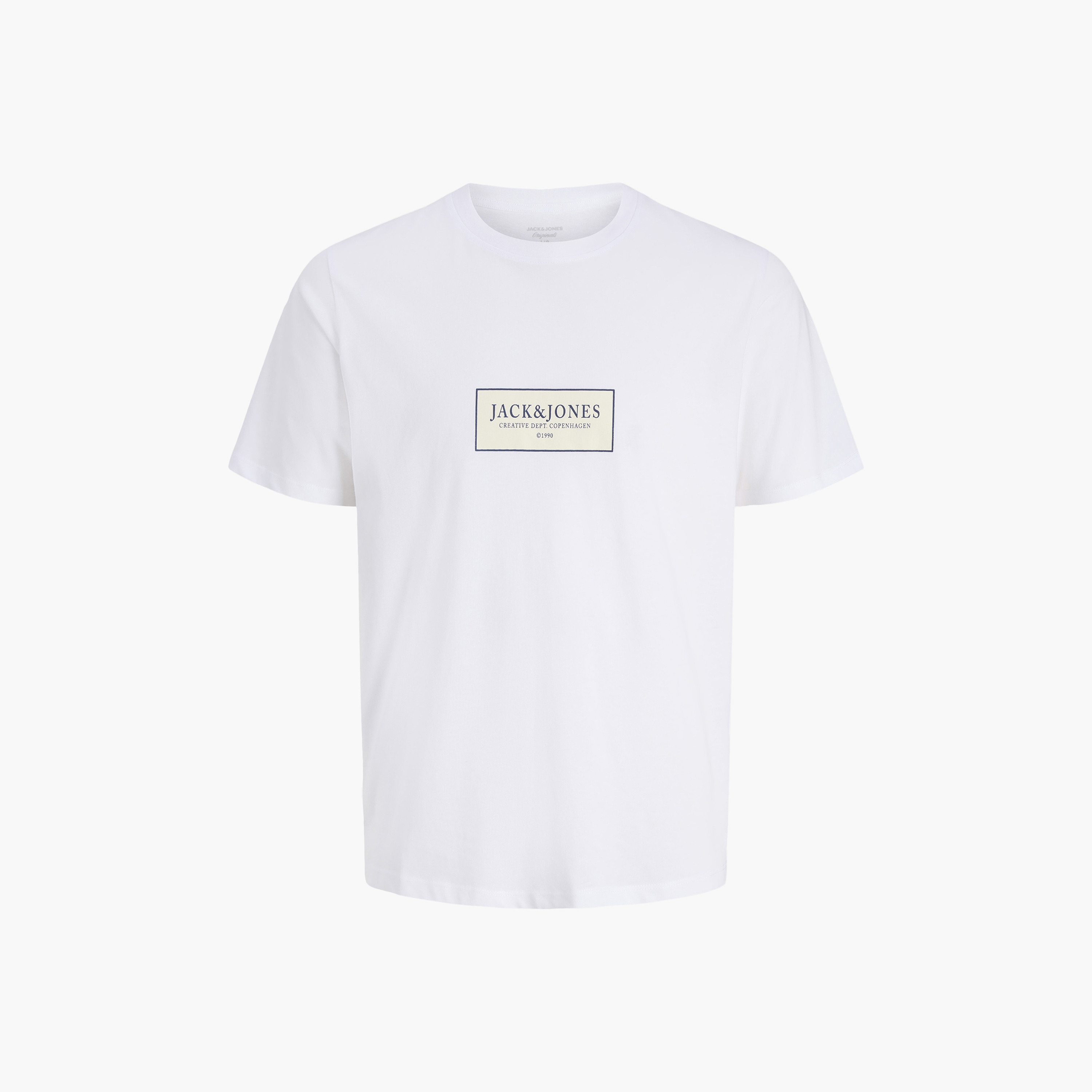 Jack & Jones Graphic Print Crew Neck Short Sleeves Men's T-Shirt-men-clothing-tshirtsandpolos-tshirts-image-4